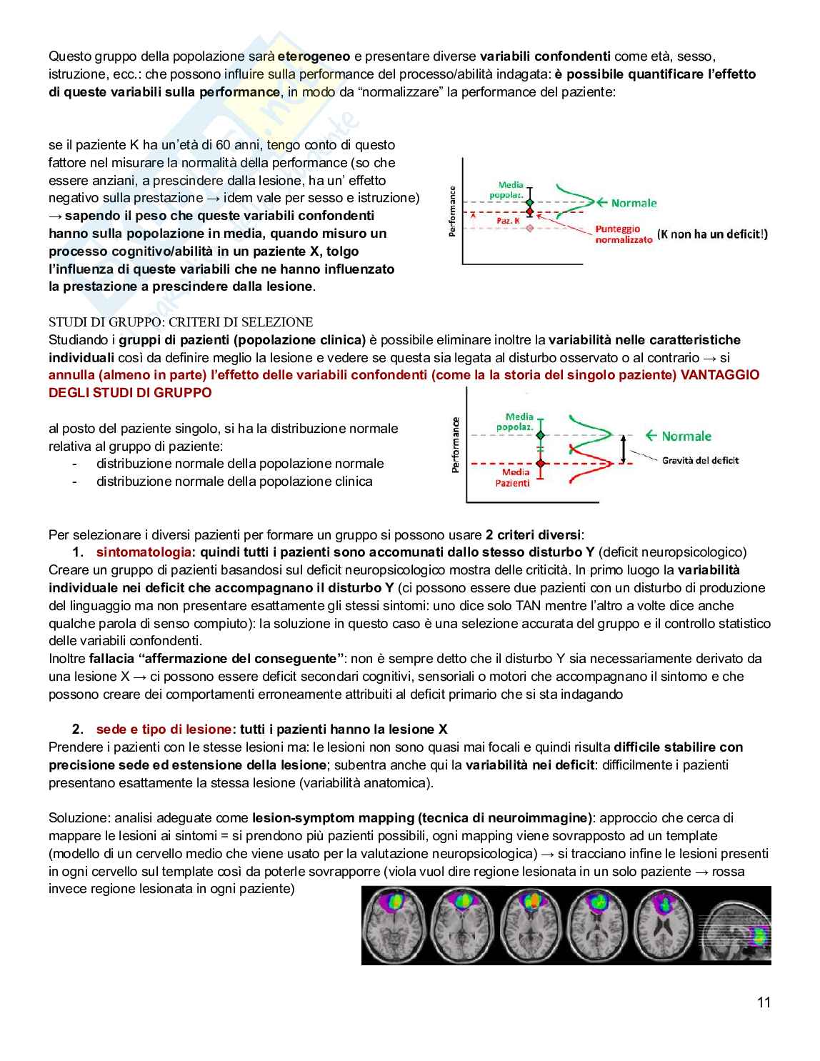 Neuropsicologia Pag. 11