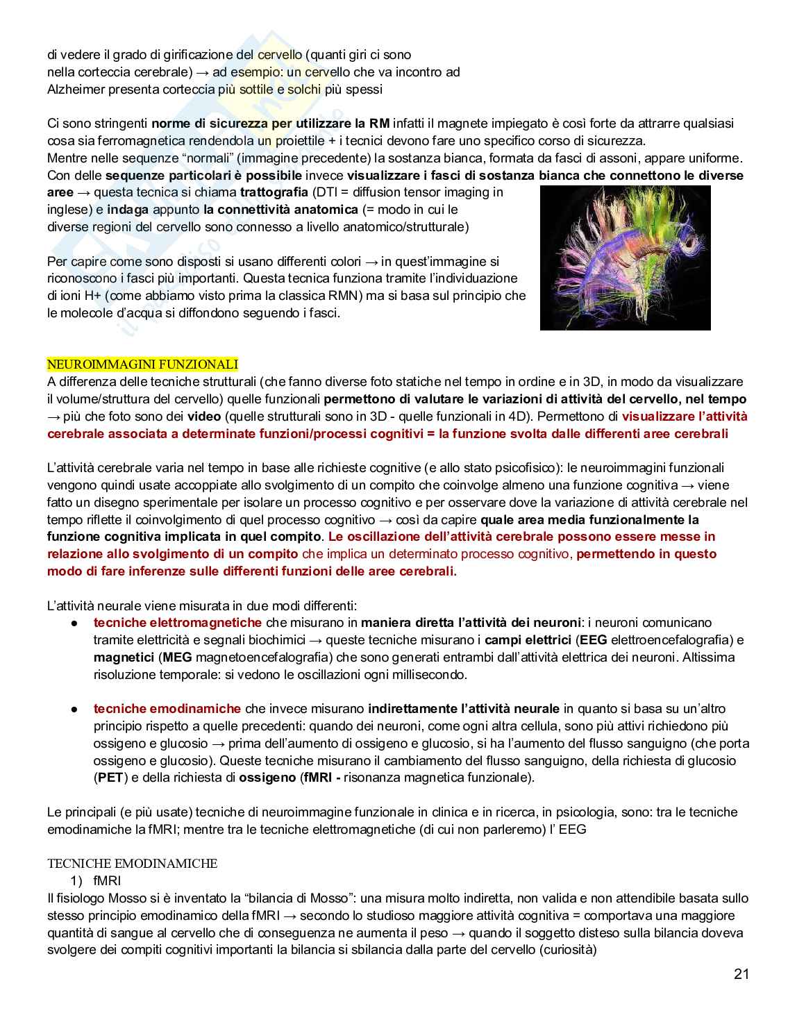 Neuropsicologia Pag. 21