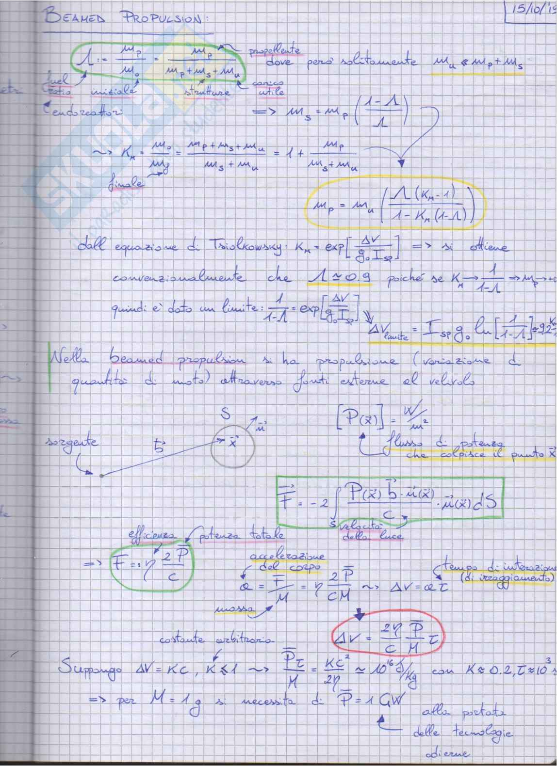 Propulsione Aerospaziale (teoria - esercizi) Pag. 21