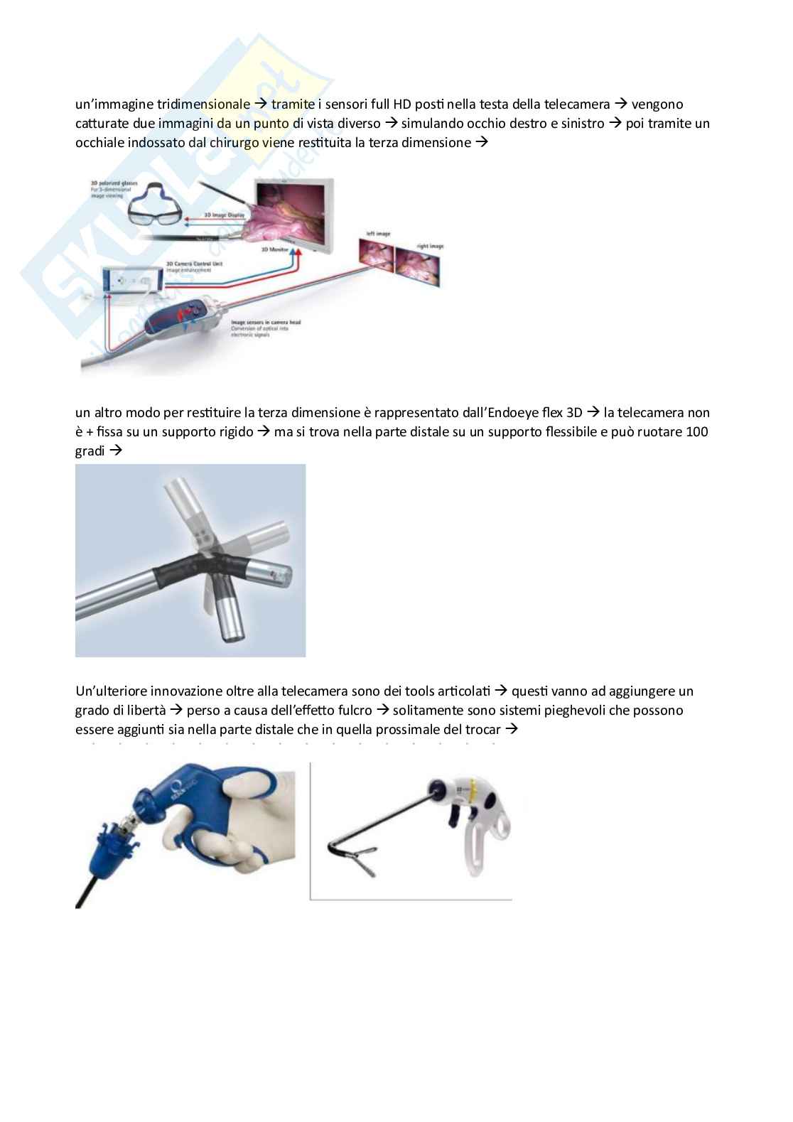 Robotica e simulazione chirurgica  Pag. 11