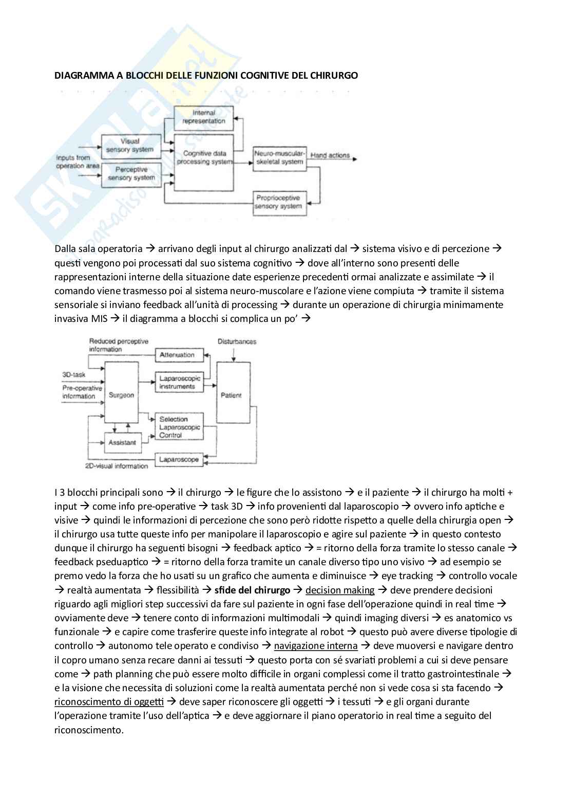 Robotica e simulazione chirurgica  Pag. 2