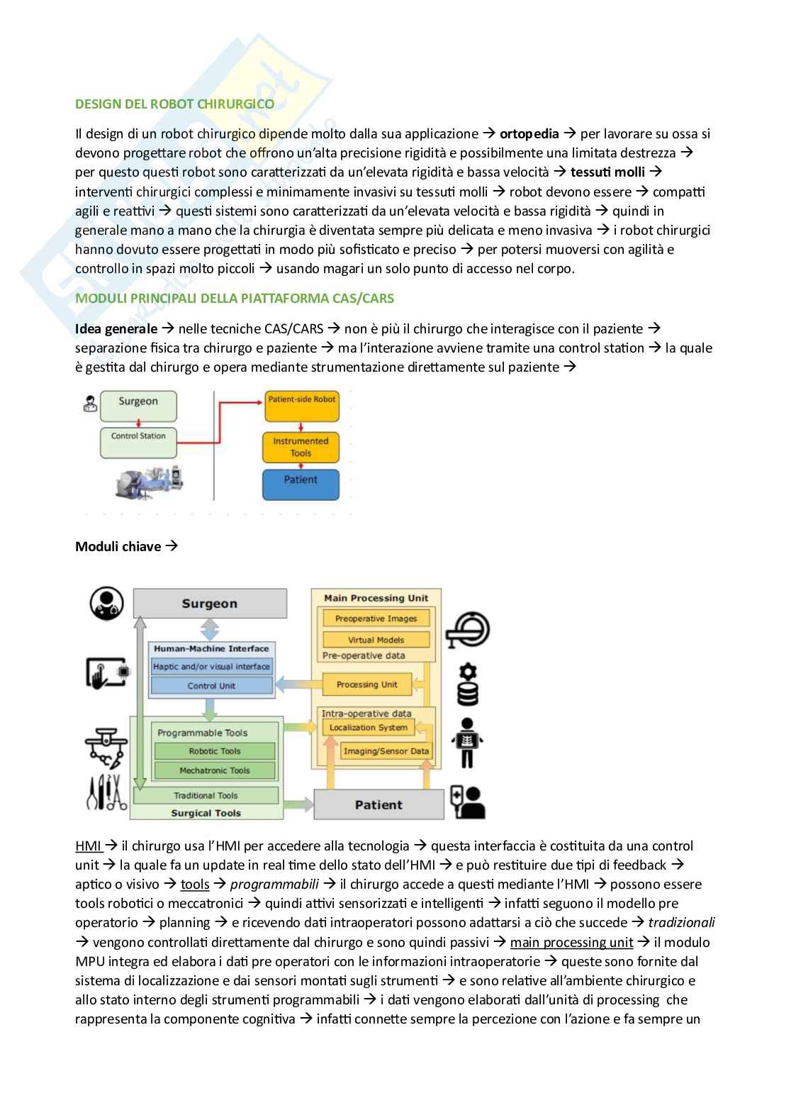 Robotica e simulazione chirurgica  Pag. 26