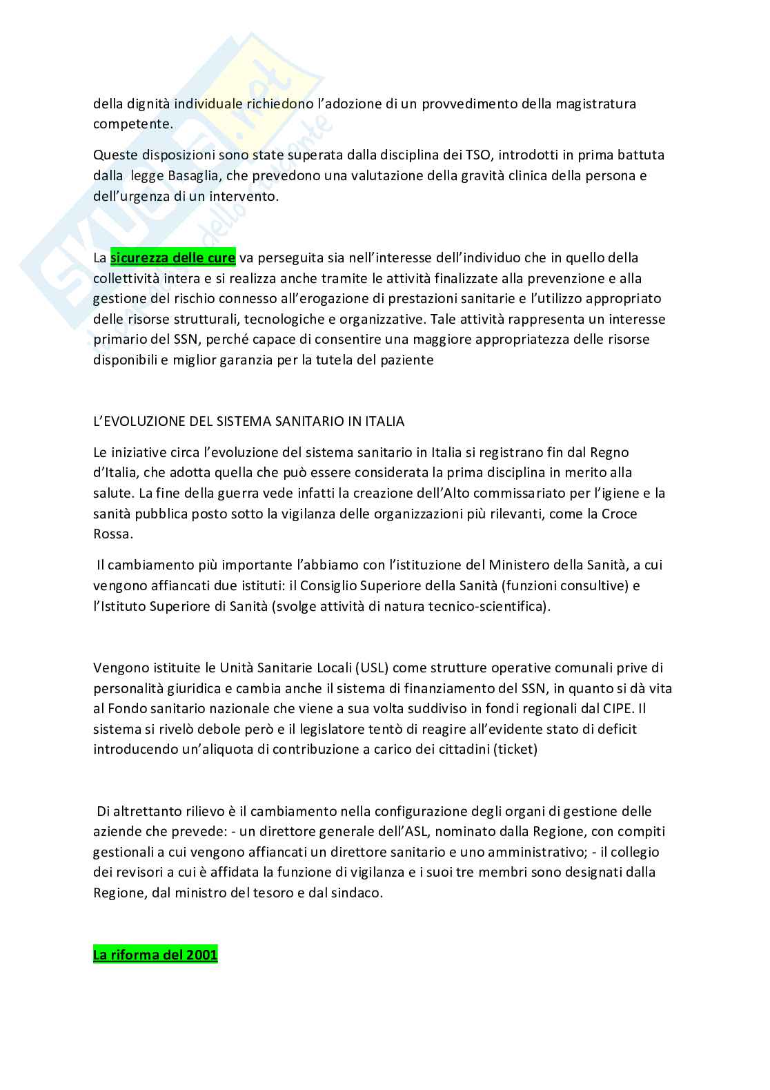 Riassunto esame Istituzioni di diritto pubblico, Prof. Nacci Maria Grazia, libro consigliato Lineamenti di diritto pubblico per i servizi sociali e sanitari, Roberto Bin, Daniele Donati, Giovanni Pitruzzella Pag. 36