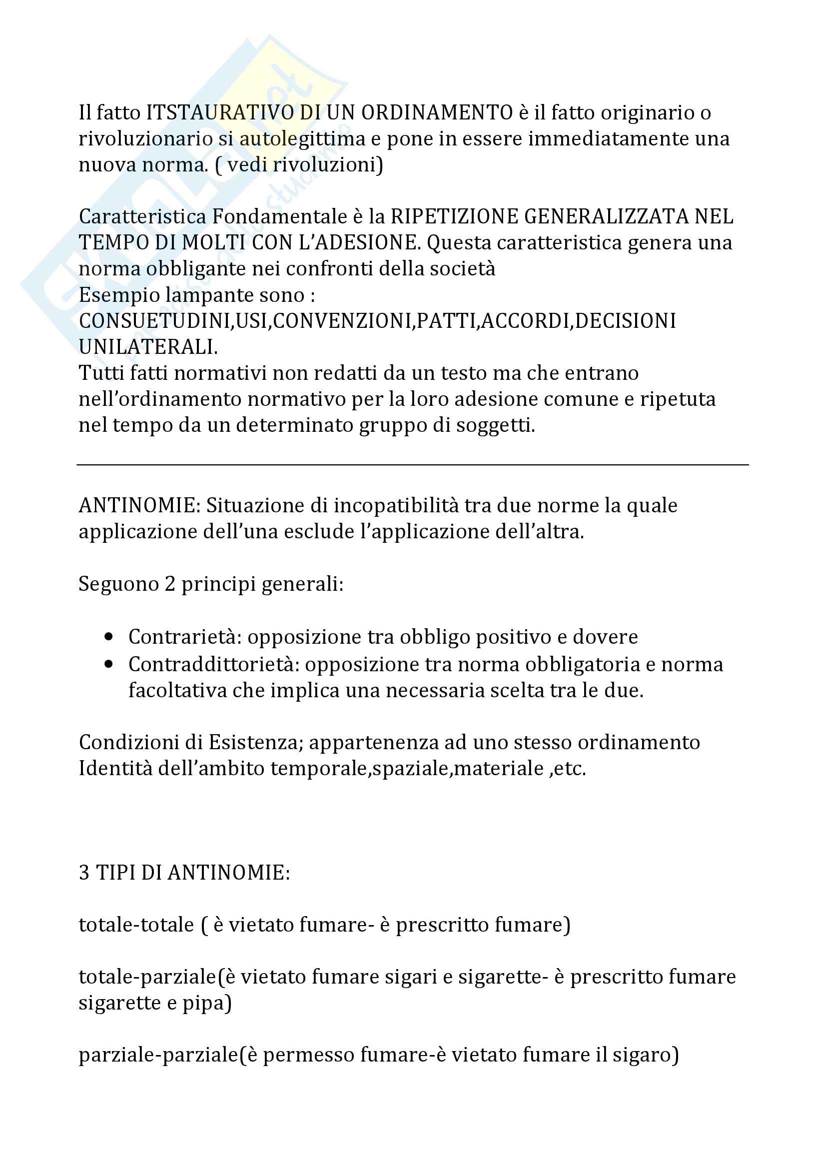 Teoria del diritto e dell'interpretazione - Appunti Pag. 2