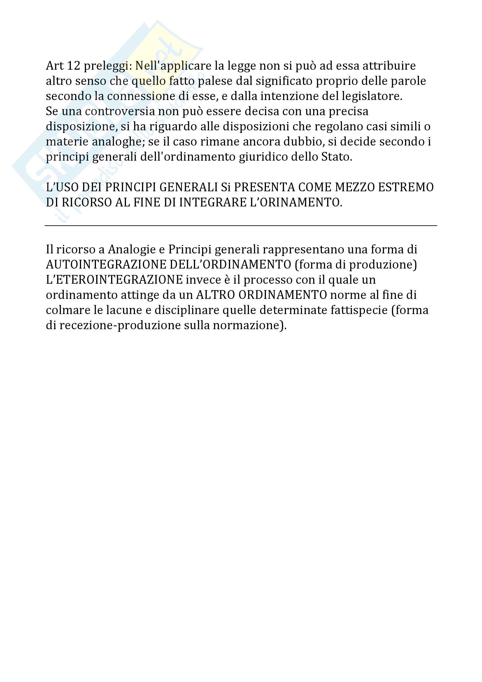 Teoria del diritto e dell'interpretazione - Appunti Pag. 6