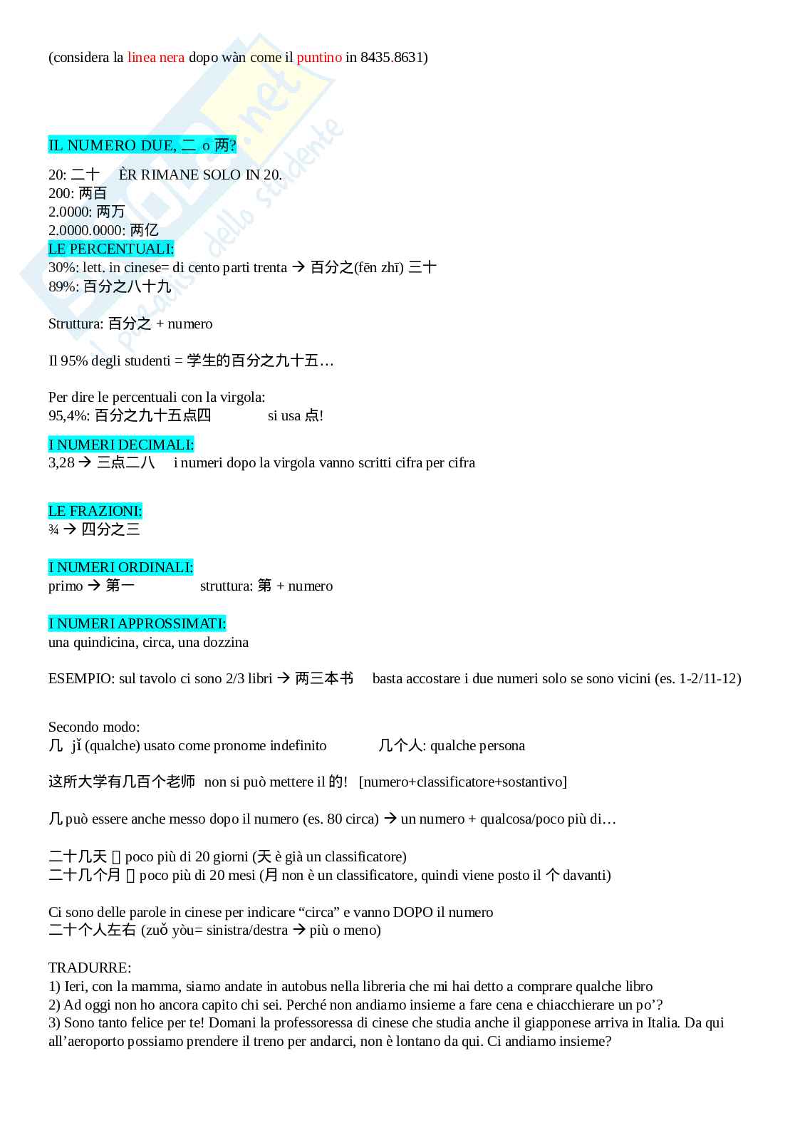 Grammatica Cinese Pag. 16