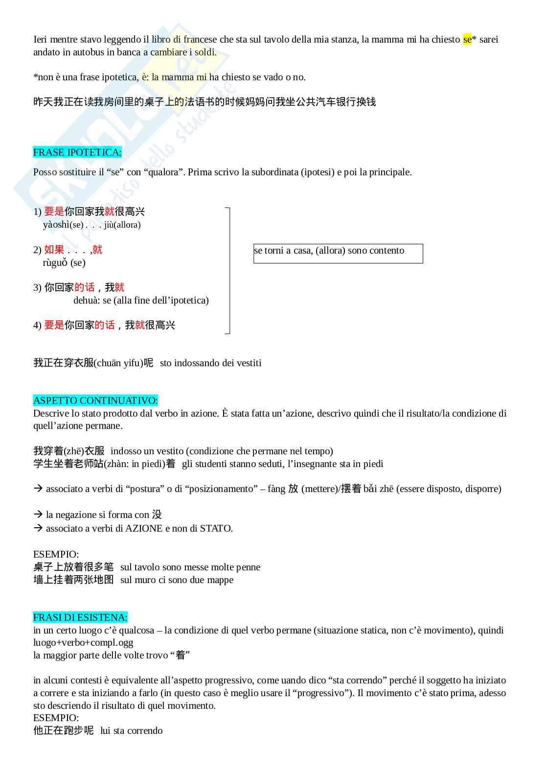 Grammatica Cinese Pag. 21