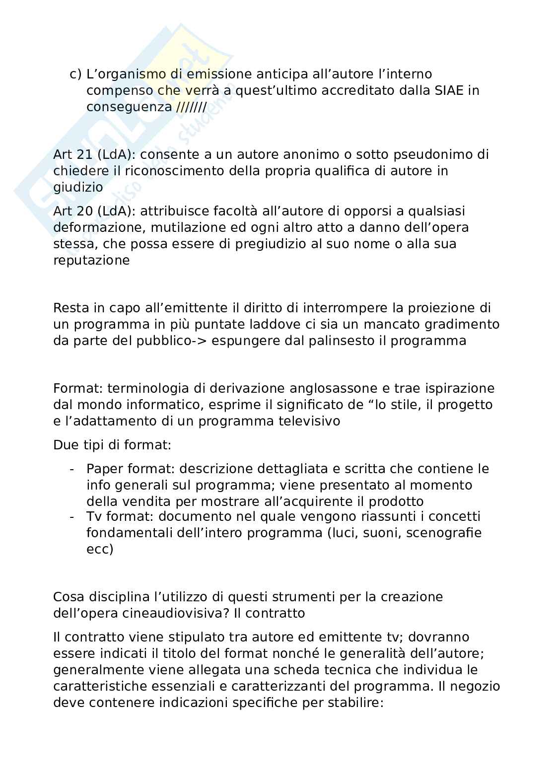 Riassunti Diritto dell'informazione e della comunicazione digitale Pag. 6