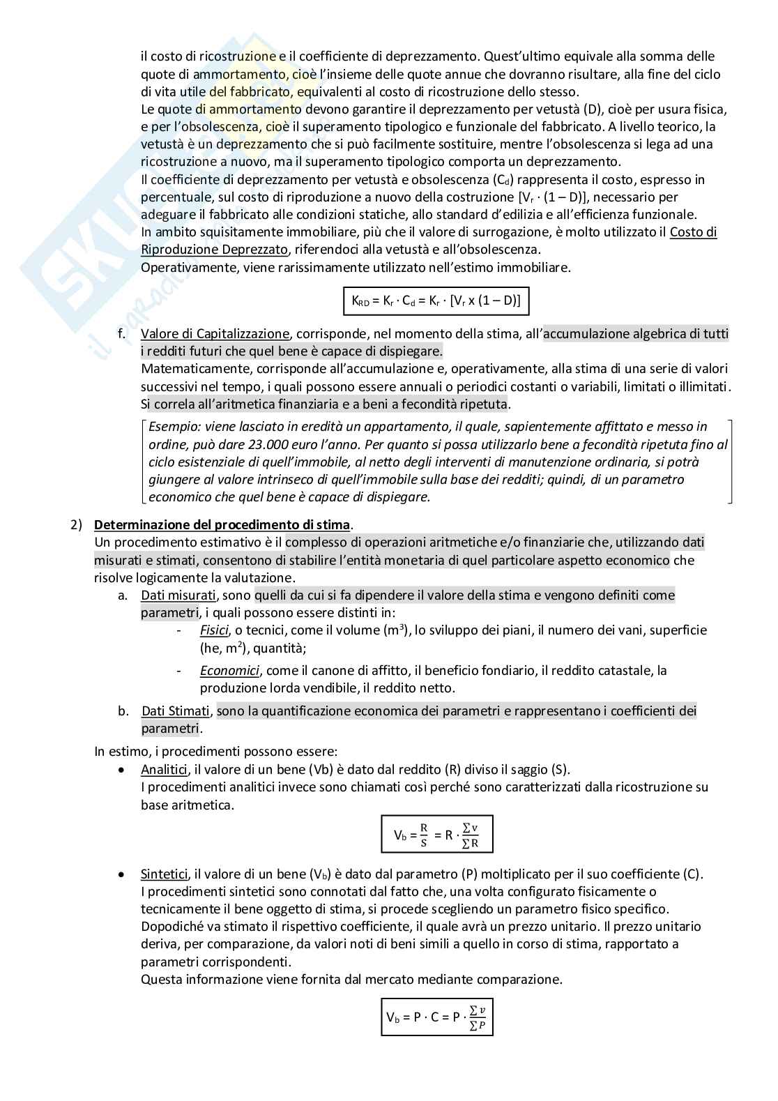 Appunti Estimo Pag. 16