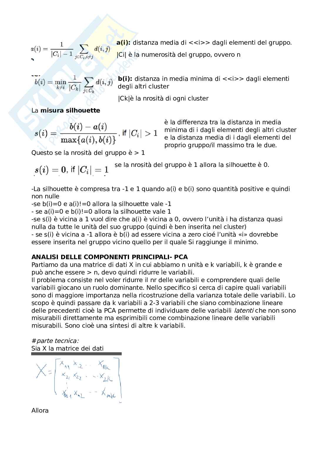 Introduzione alla statistica computazionale - parte 2 Pag. 31