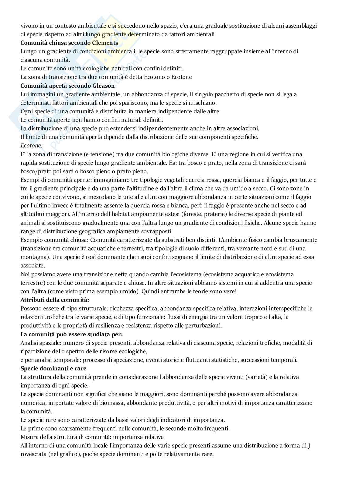Ecologia - appunti Pag. 61
