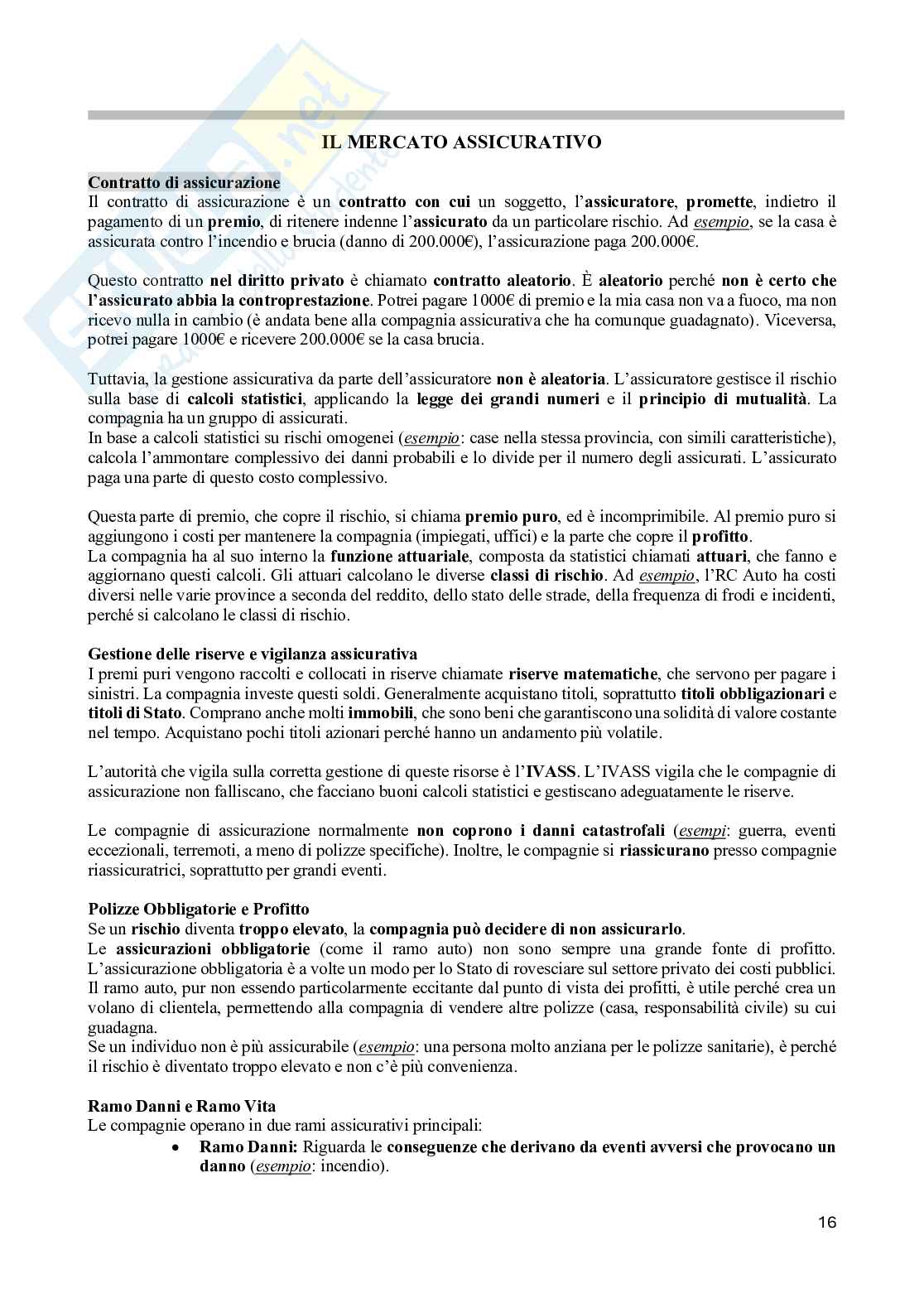 Appunti di Diritto del commercio e dei mercati finanziari Pag. 16