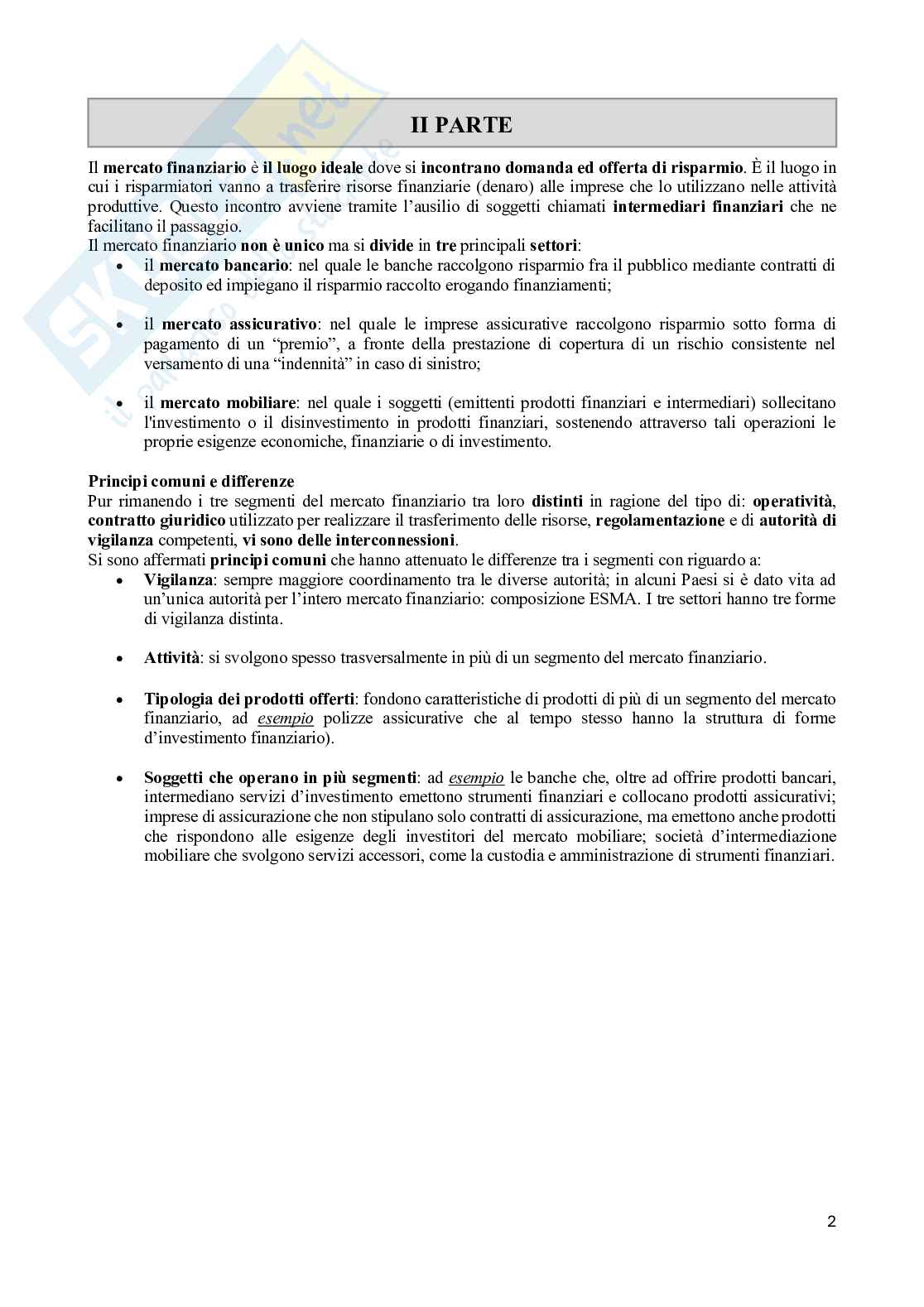 Appunti di Diritto del commercio e dei mercati finanziari Pag. 2