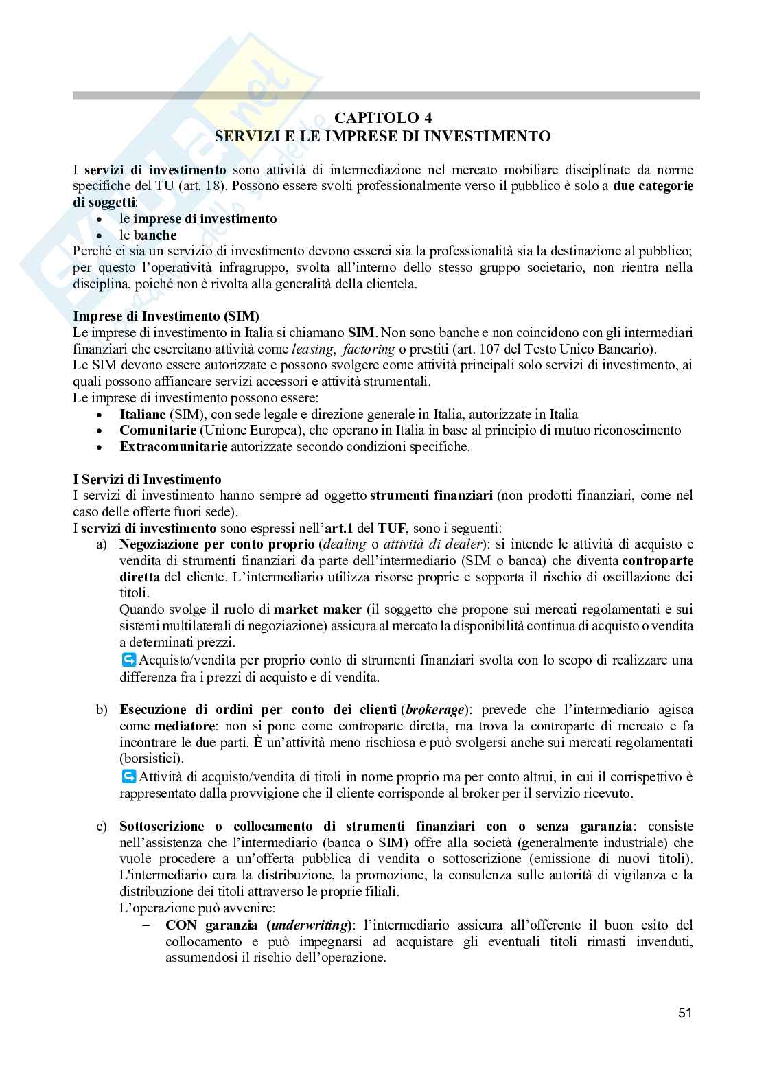 Appunti di Diritto del commercio e dei mercati finanziari Pag. 51