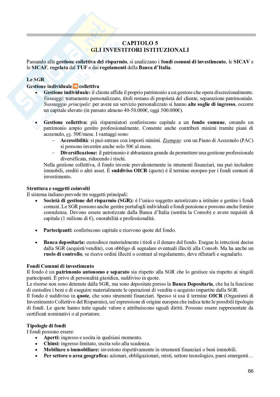 Appunti di Diritto del commercio e dei mercati finanziari Pag. 66