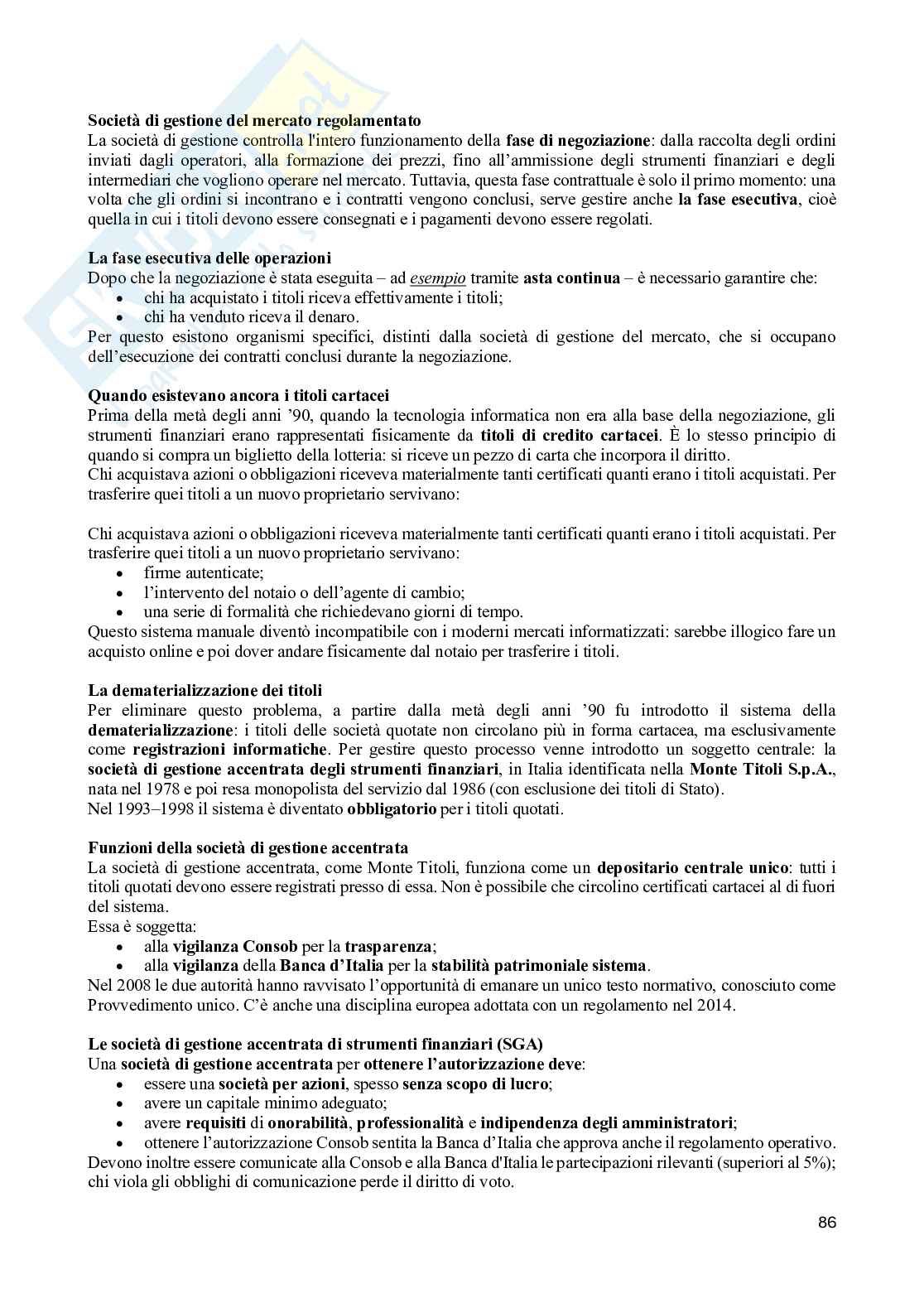 Appunti di Diritto del commercio e dei mercati finanziari Pag. 86