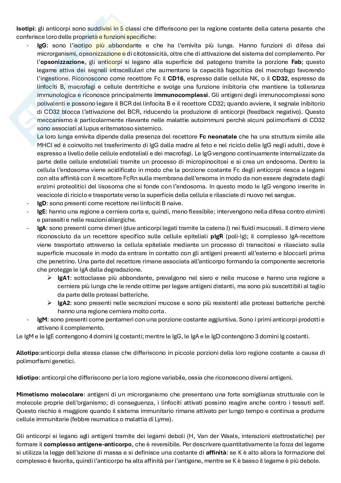 Schemi Immunologia farmaceutica Pag. 11