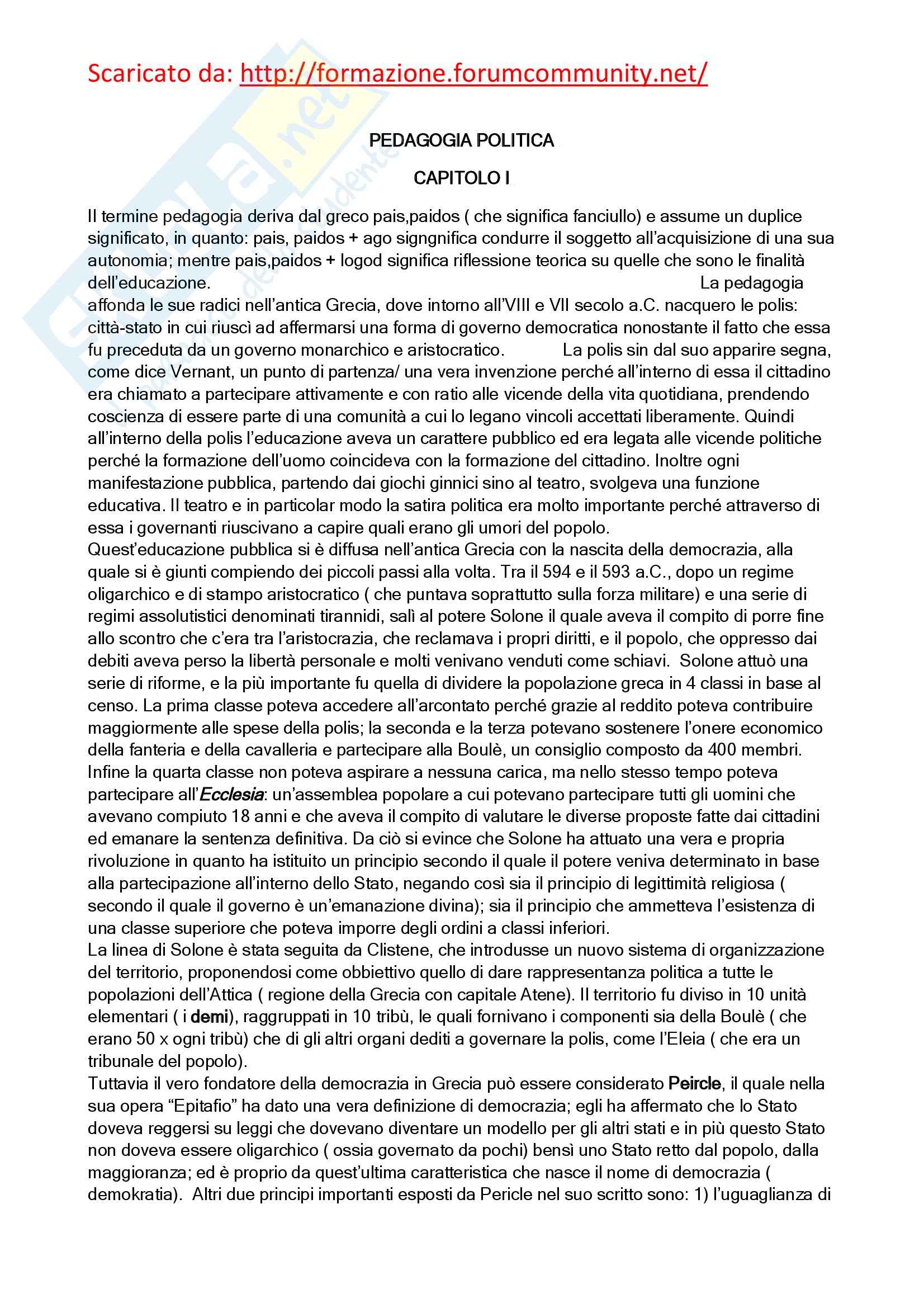 Pedagogia della formazione Pag. 66