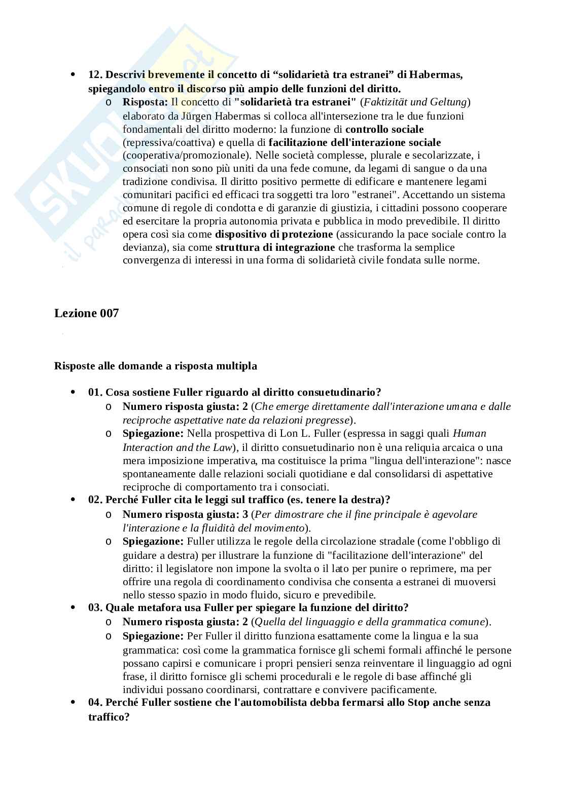 Paniere Filosofia del diritto Pag. 16