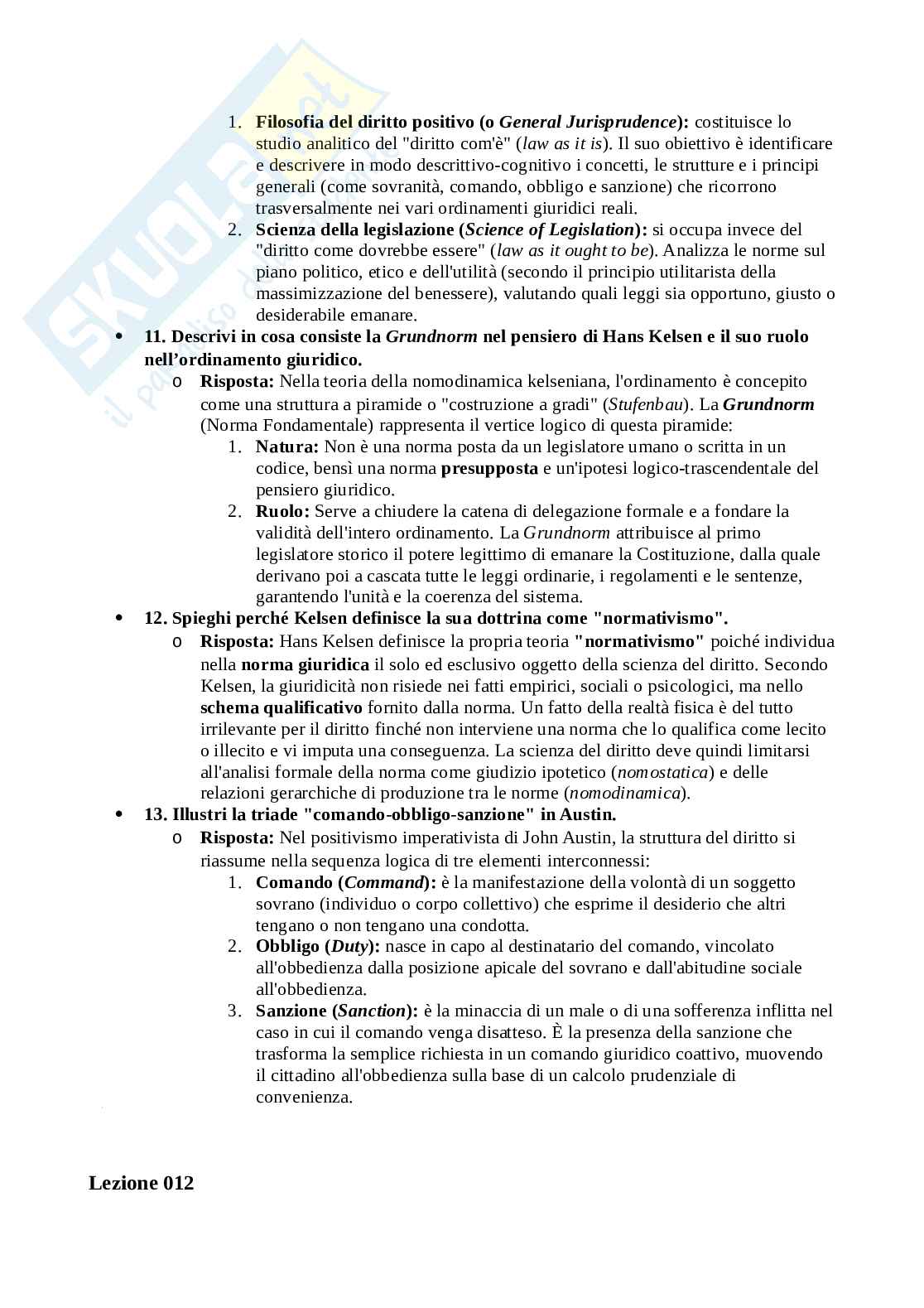 Paniere Filosofia del diritto Pag. 26