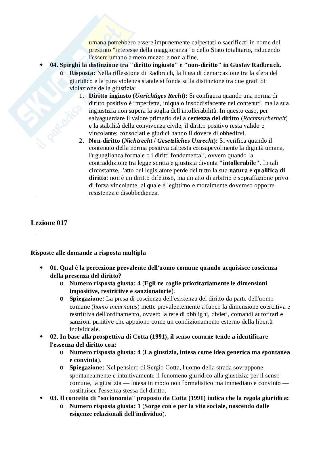 Paniere Filosofia del diritto Pag. 36