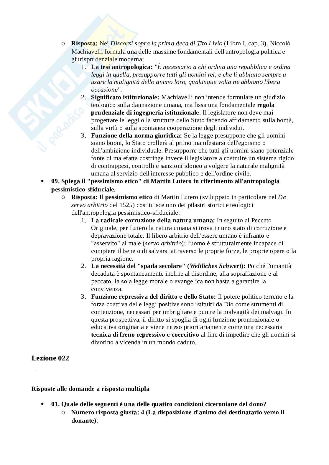 Paniere Filosofia del diritto Pag. 46