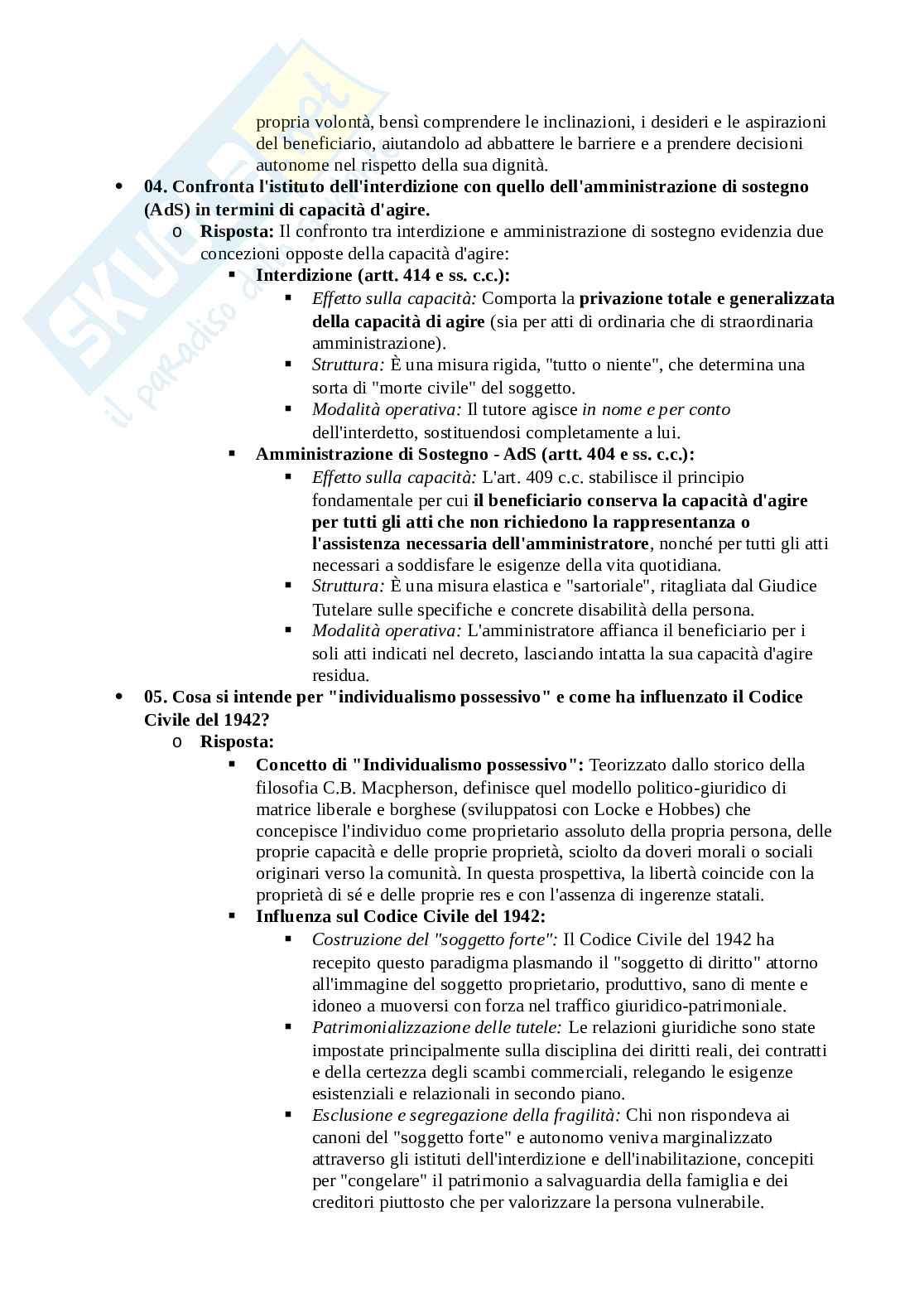 Paniere Filosofia del diritto Pag. 86