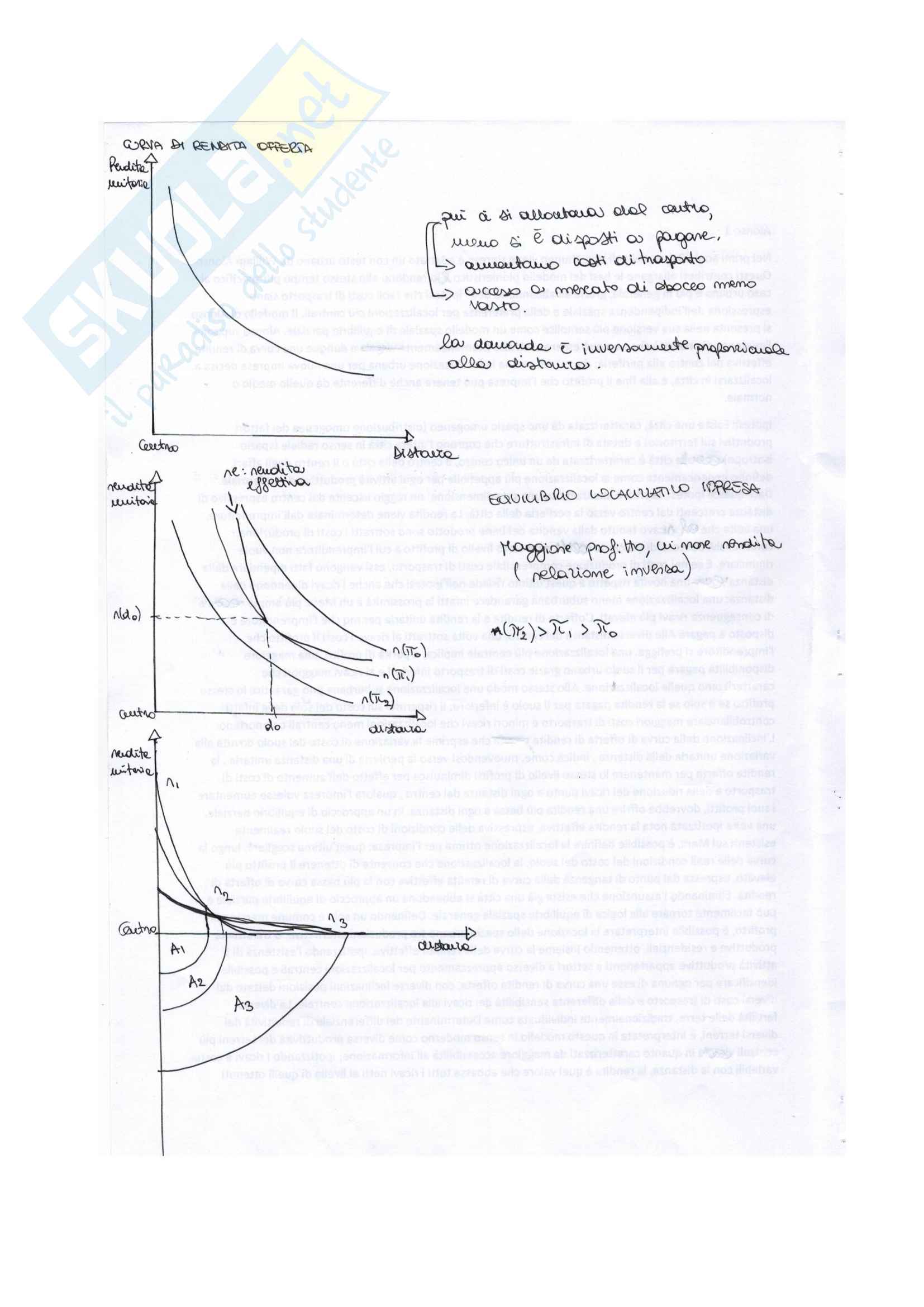Riassunto esame Economia Regionale, prof. Cantabene, libro consigliato Economia Regionale, Capello Pag. 16