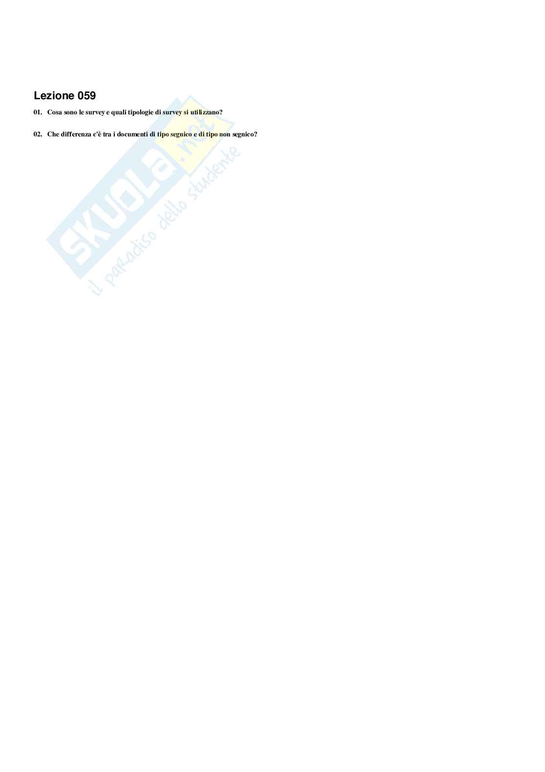 Paniere Sociologia generale - Risposte multiple - aggiornato (2025) Pag. 61