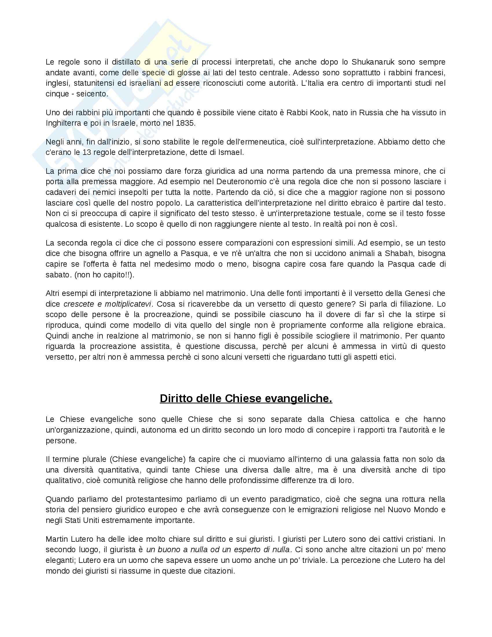 Diritto comparato delle religioni nei Paesi europei - Appunti Pag. 36