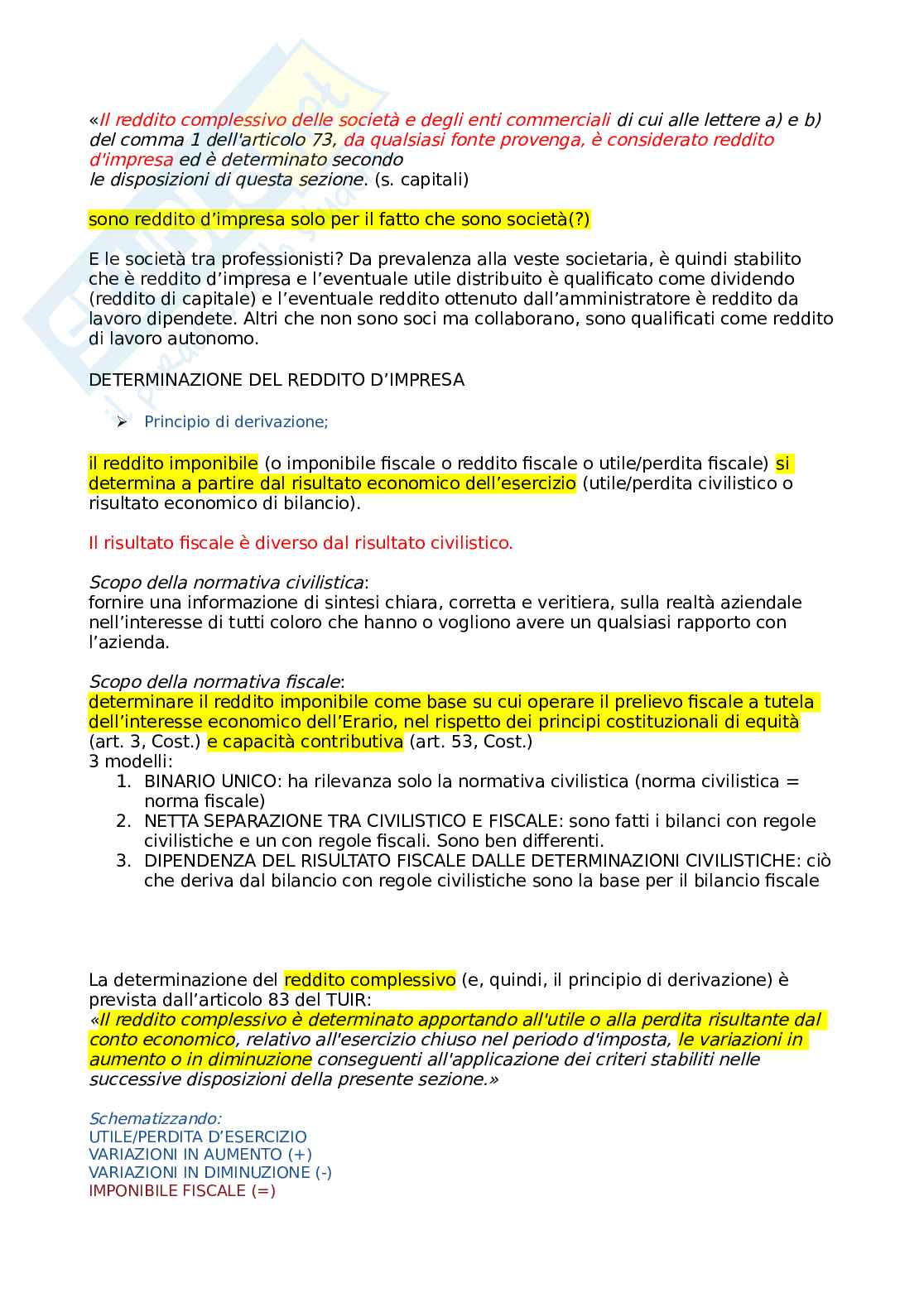 Appunti esame di diritto tributario Pag. 11