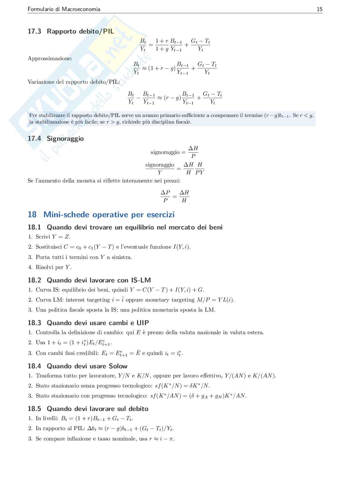 Formulario Macroeconomia  Pag. 16