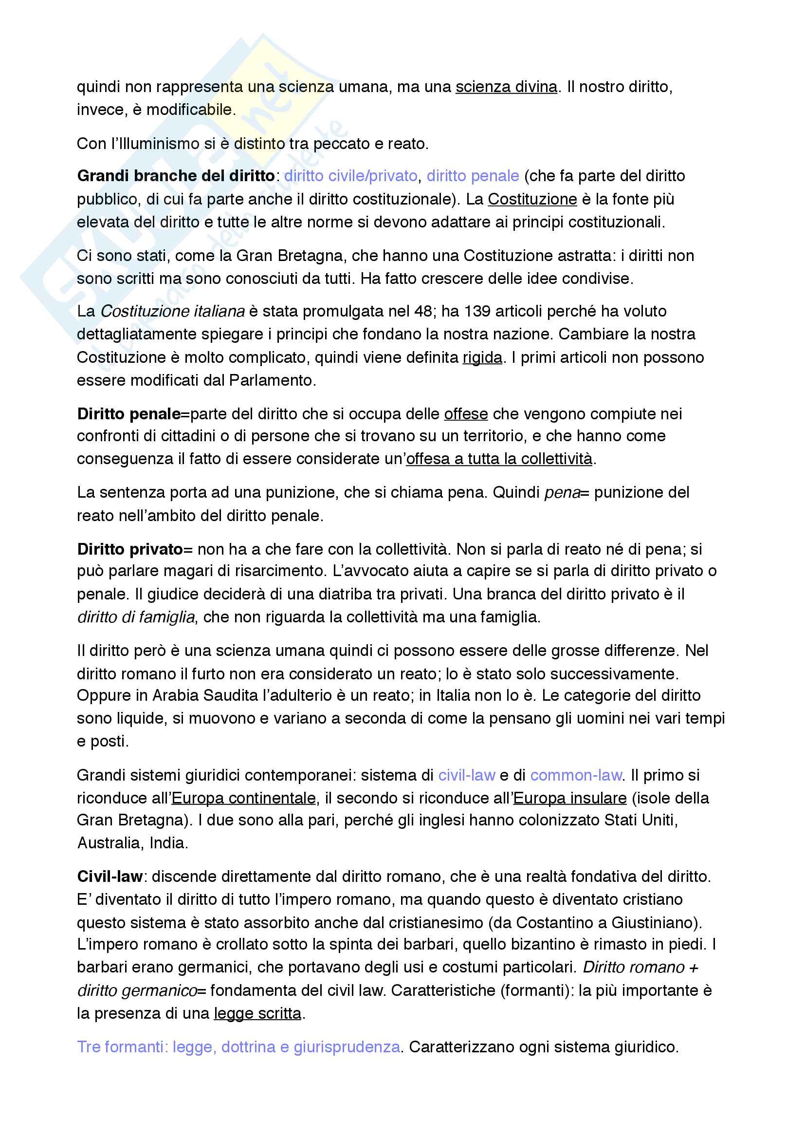 Fondamenti del diritto Pag. 2