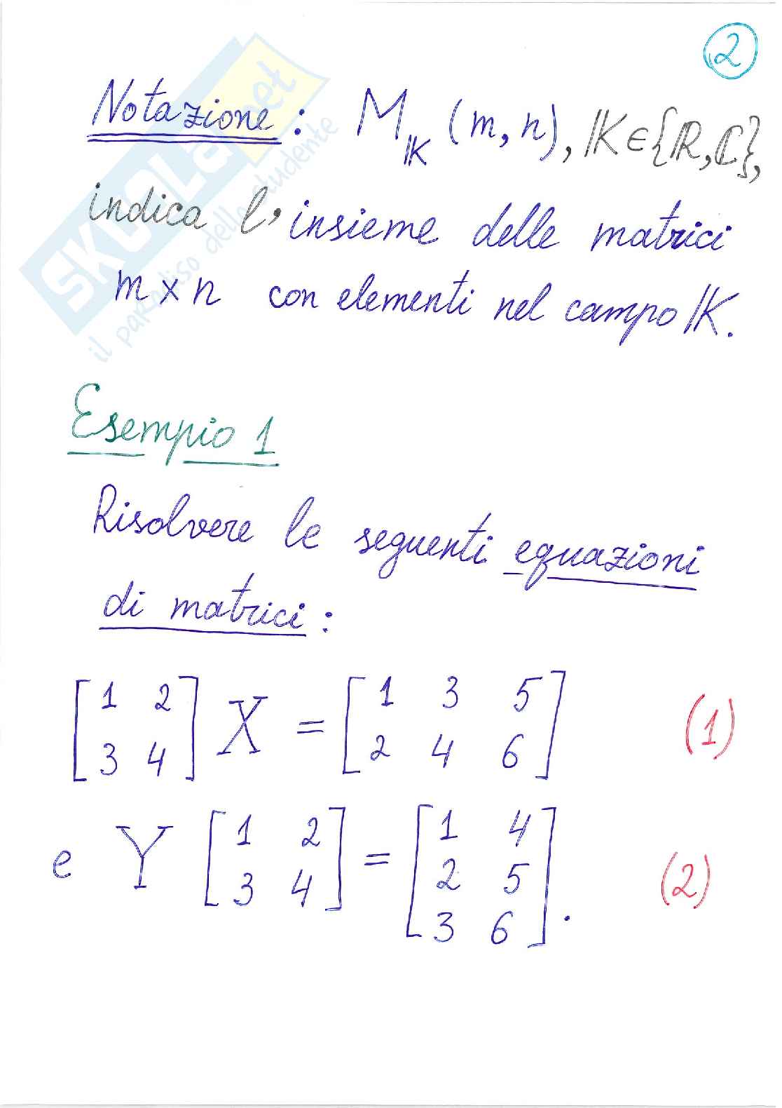Algebra Pag. 2
