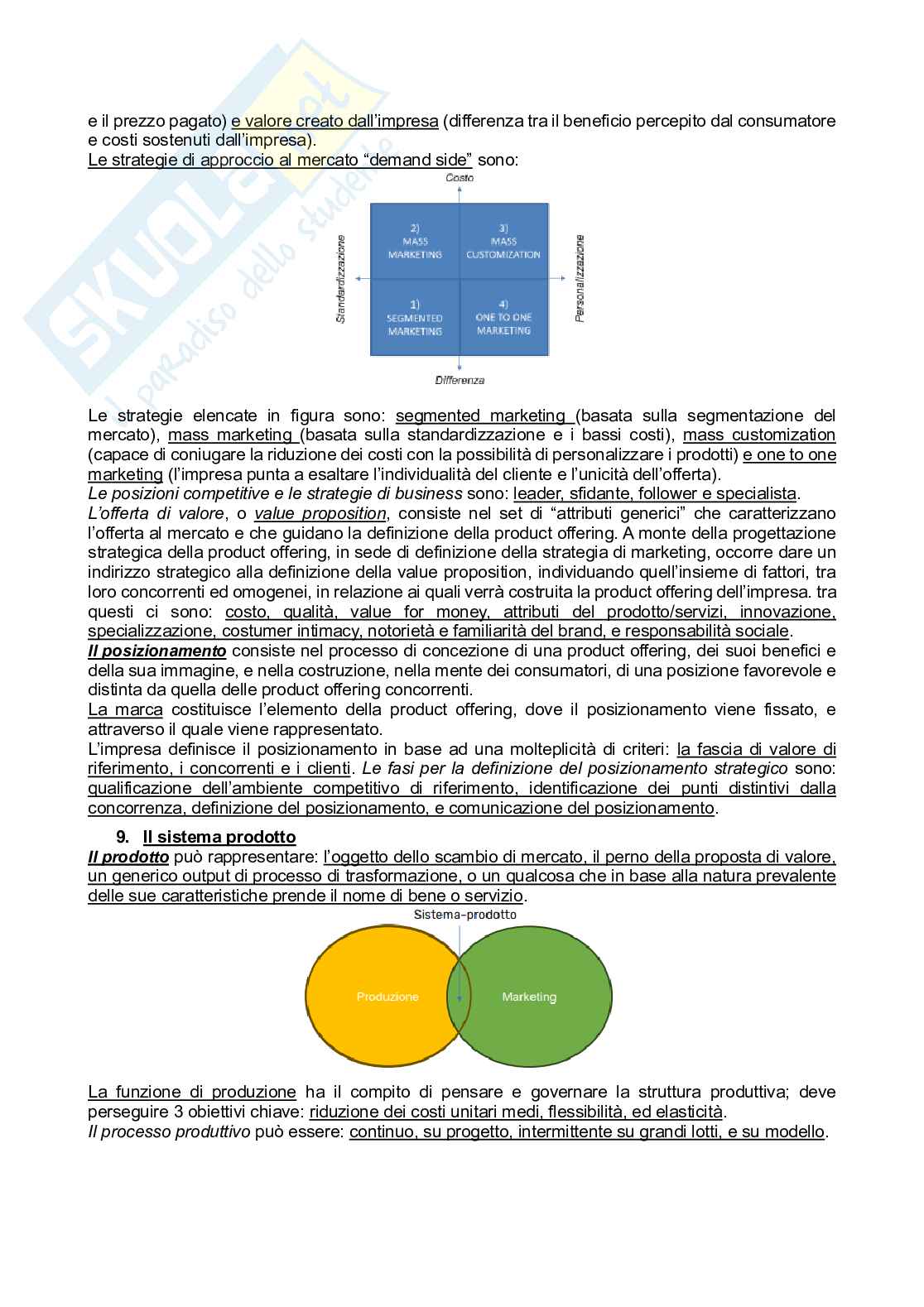 Appunti di Marketing Pag. 11