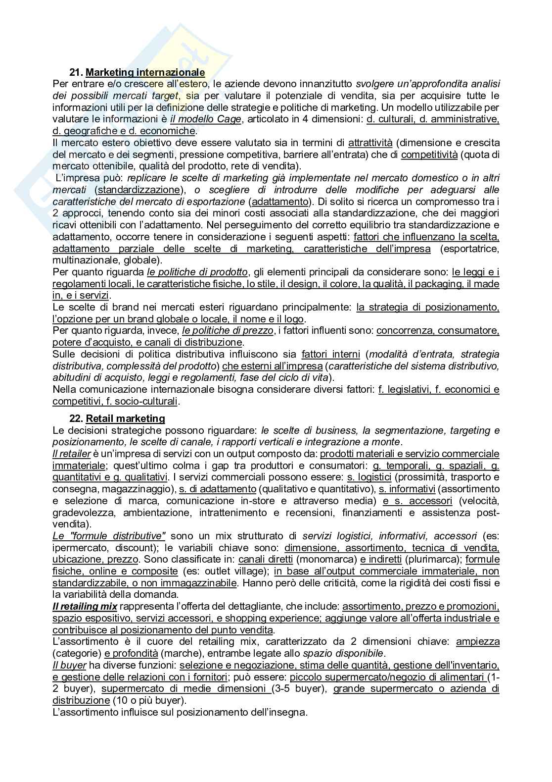 Appunti di Marketing Pag. 26