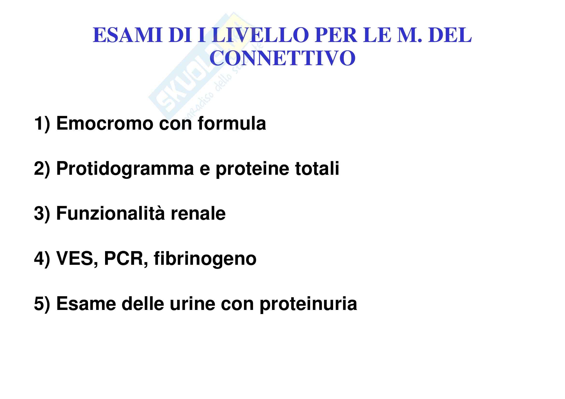 Metodologia clinica: Malattie autoimmuni Pag. 16
