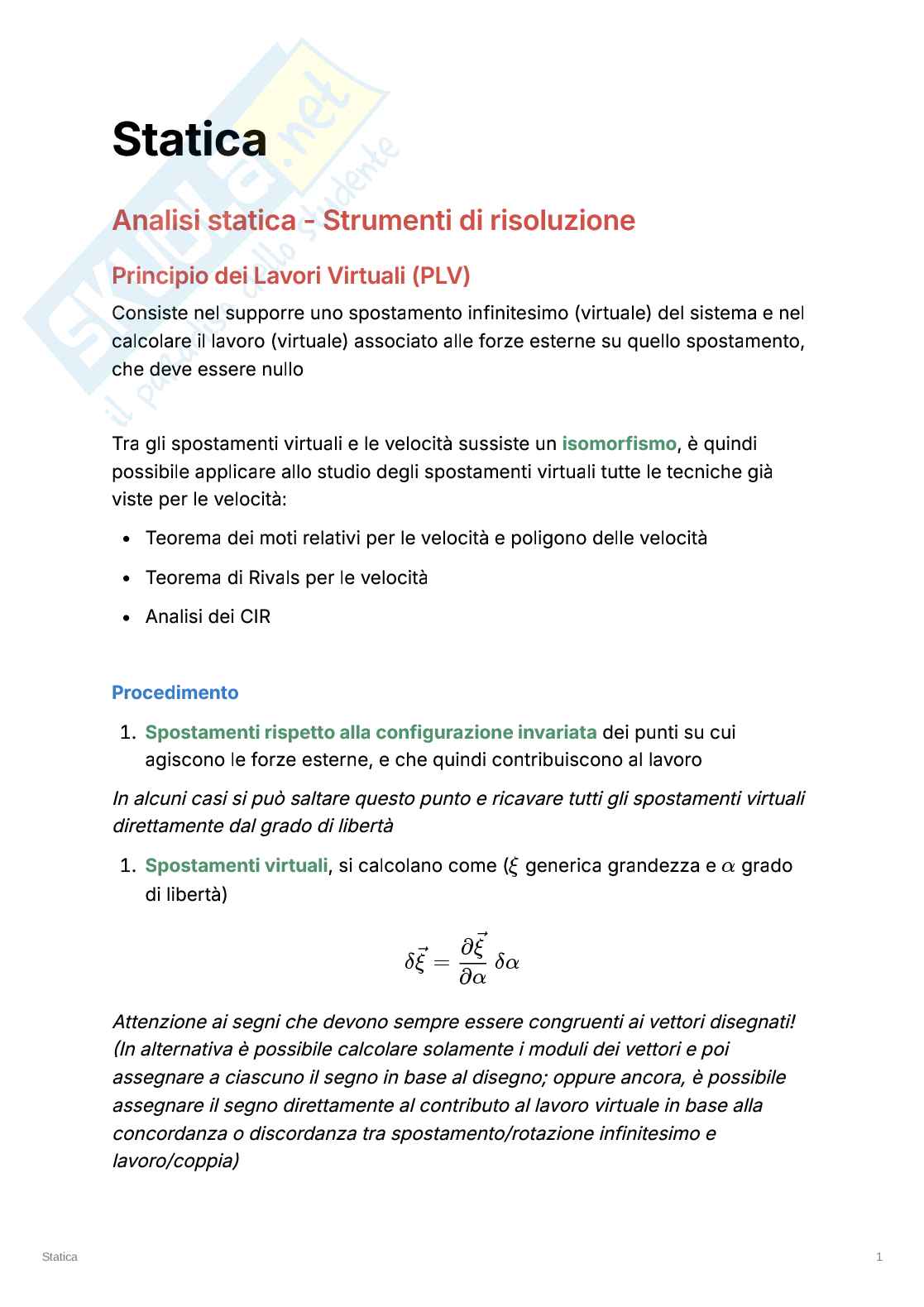 Appunti riassuntivi e Formulari di Meccanica applicata alle macchine Pag. 11