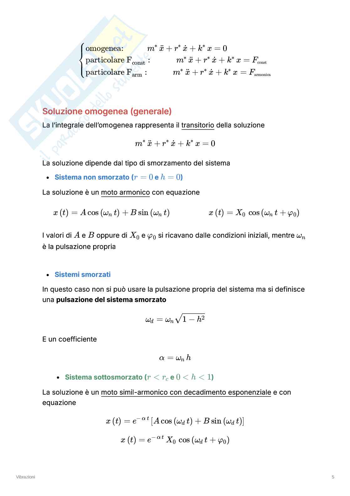 Appunti riassuntivi e Formulari di Meccanica applicata alle macchine Pag. 31