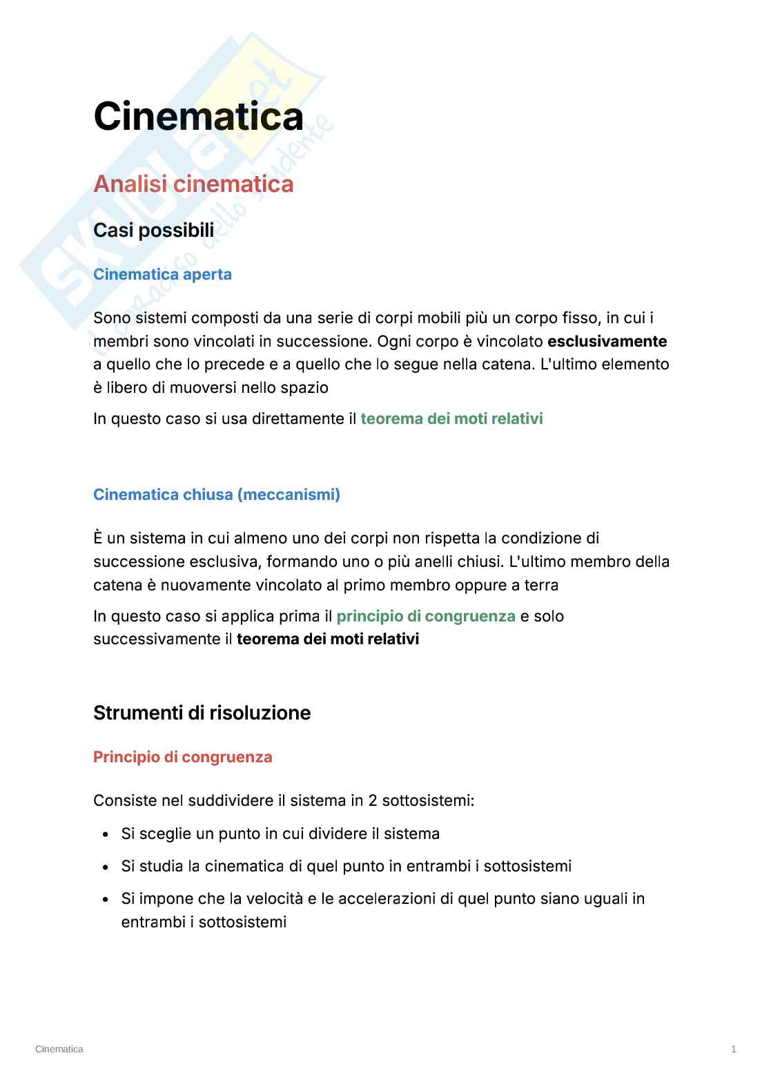 Appunti riassuntivi e Formulari di Meccanica applicata alle macchine Pag. 6
