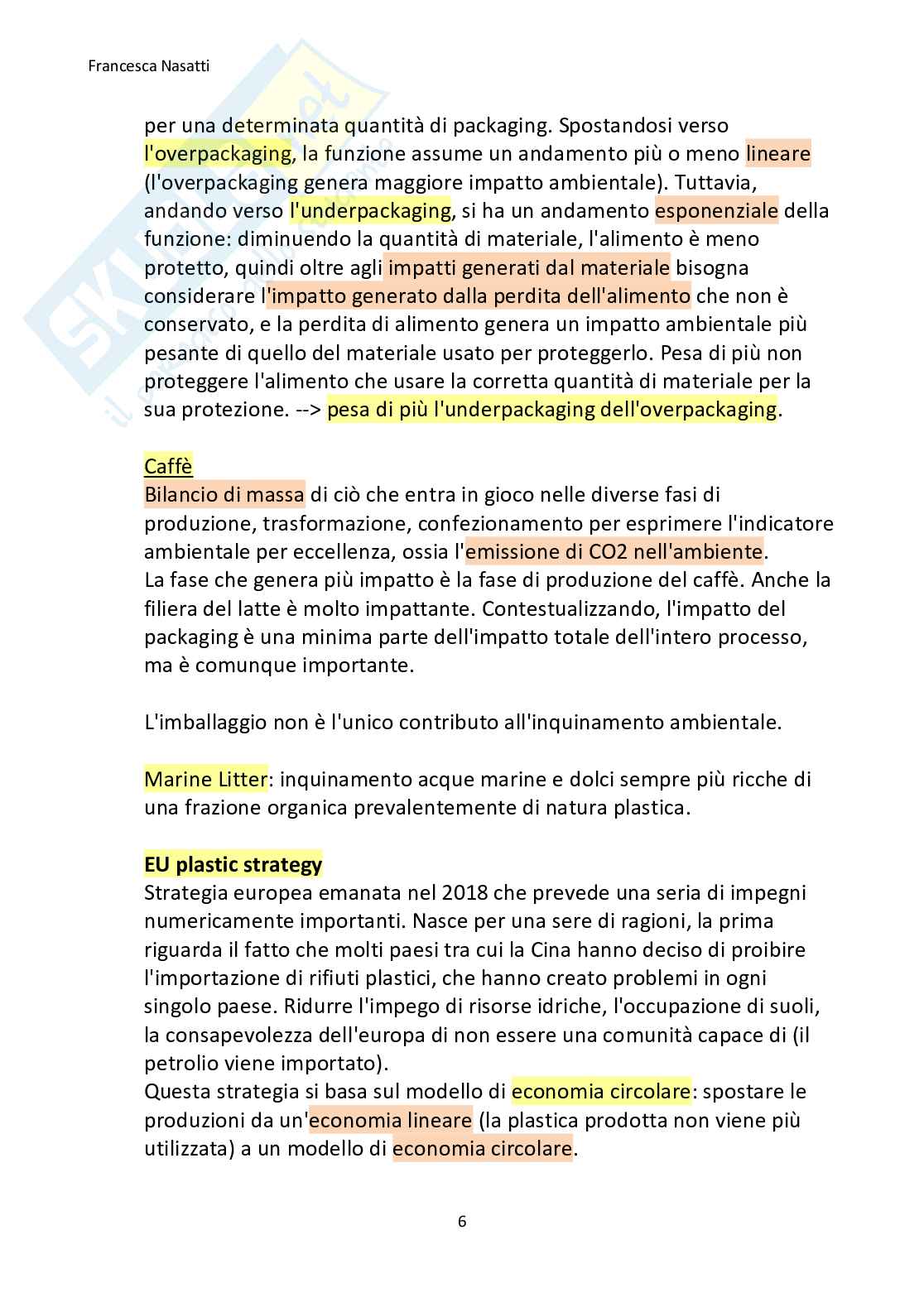 Elementi di Packaging Pag. 6