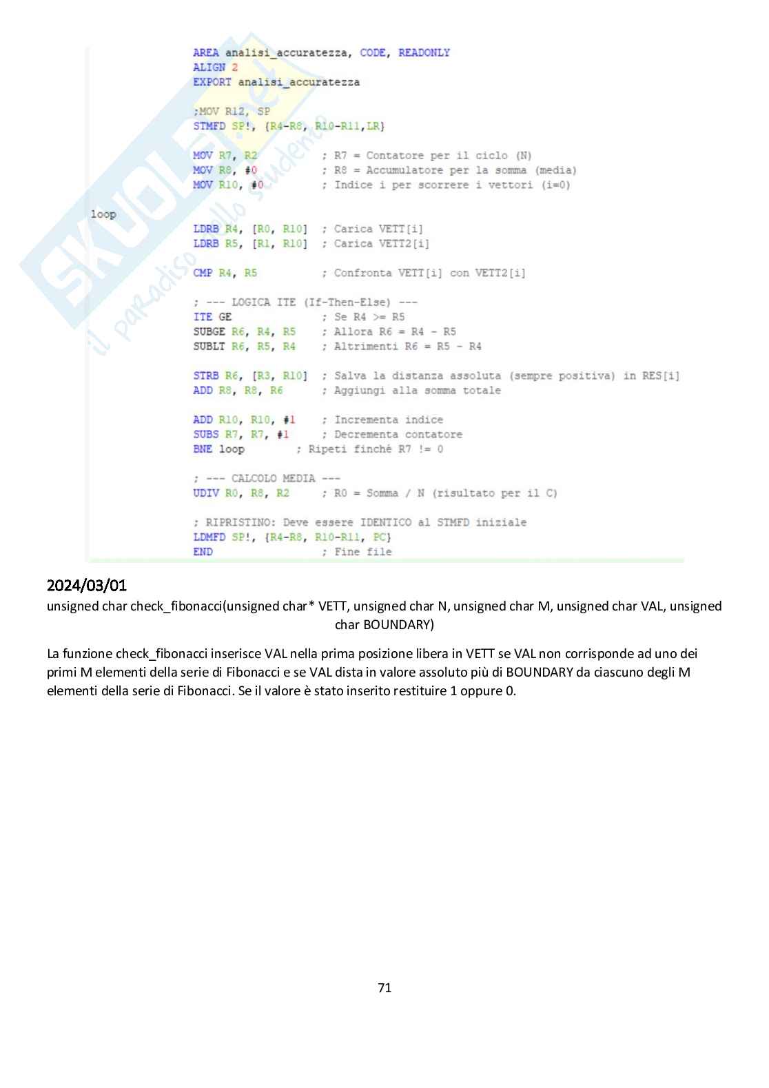 Architetture dei sistemi di elaborazione - Il manuale definito per l'esame Pag. 71