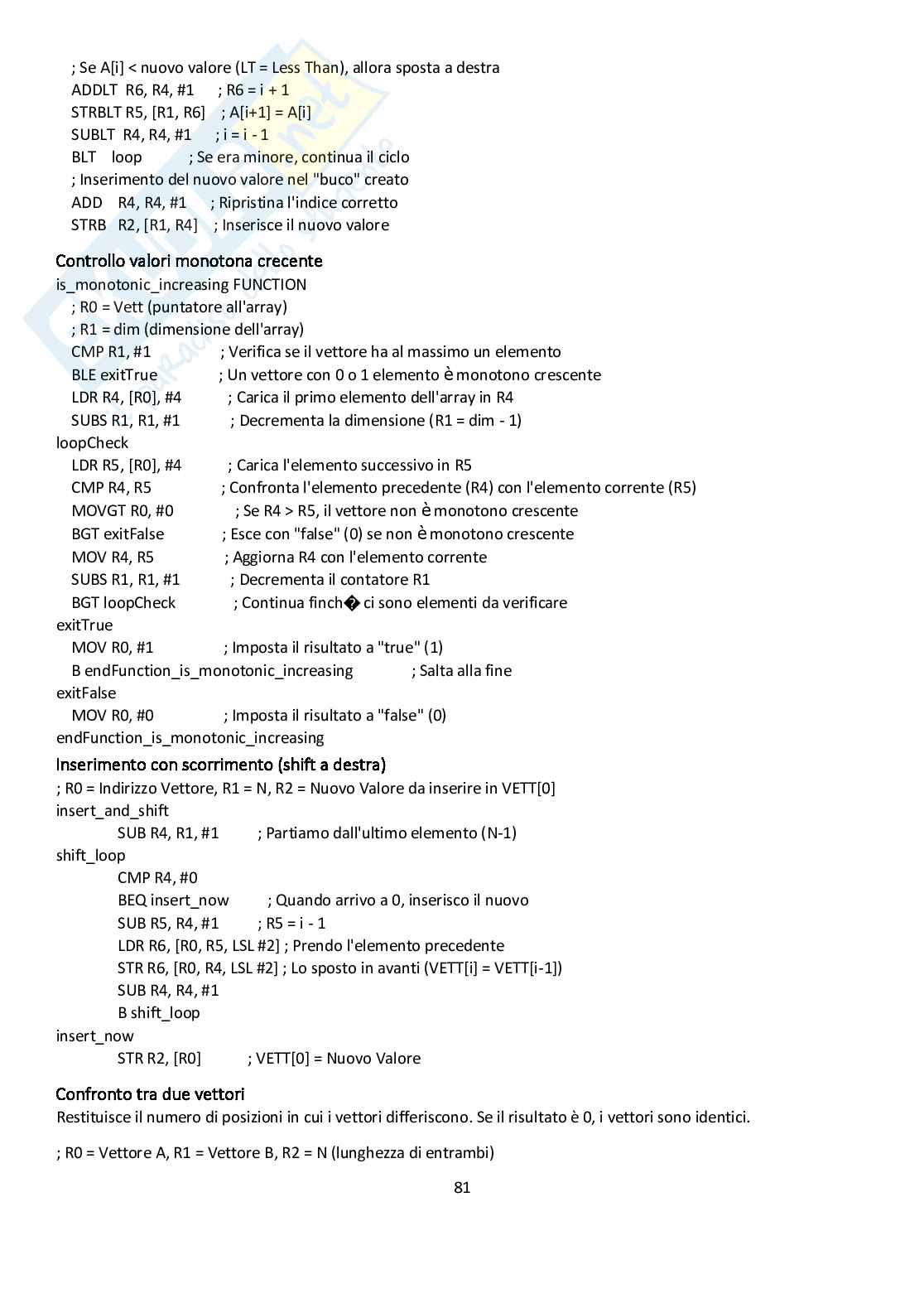 Architetture dei sistemi di elaborazione - Il manuale definito per l'esame Pag. 81