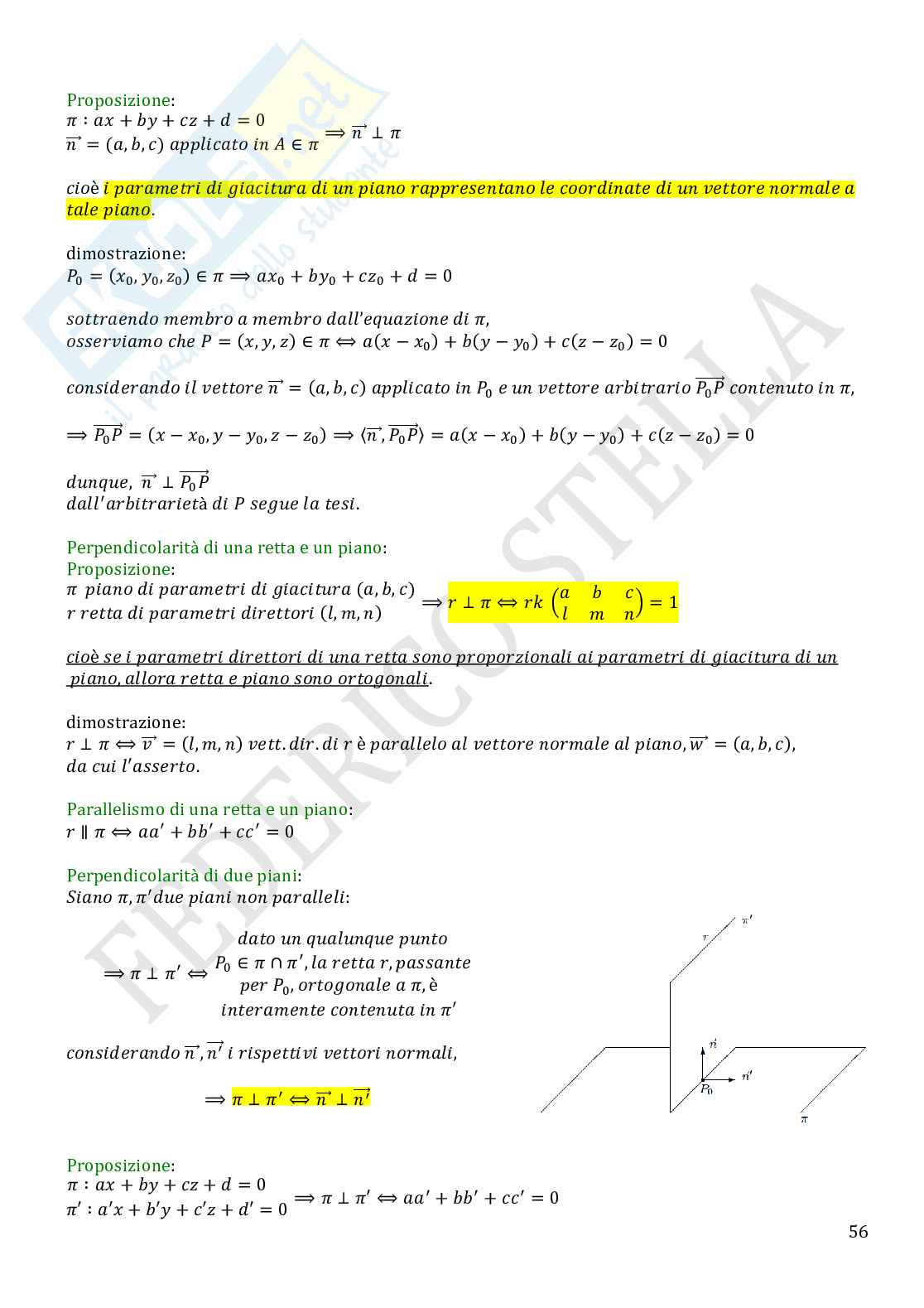 Appunti di Geometria Pag. 56