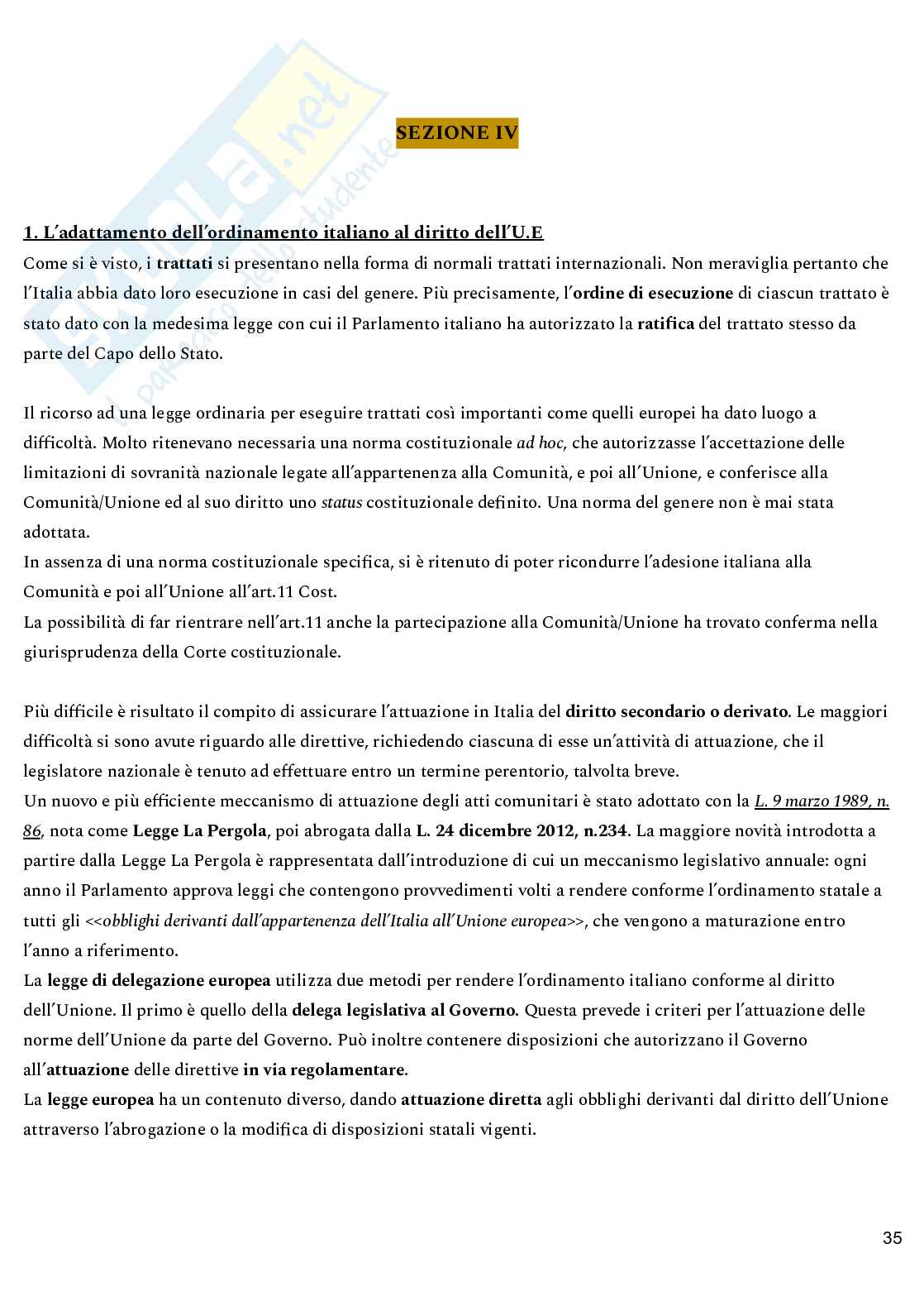 Paniere Diritto dell'Unione Europea, concorso RIPAM 3997 unità personale assistenti amministrativi, informatici, personale economico  Pag. 36