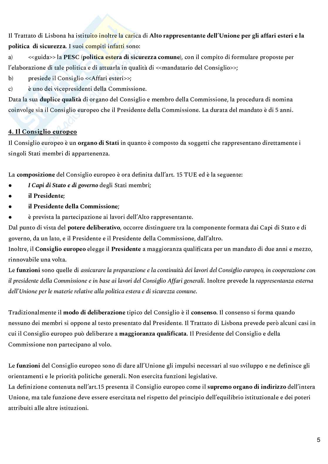 Paniere Diritto dell'Unione Europea, concorso RIPAM 3997 unità personale assistenti amministrativi, informatici, personale economico  Pag. 6
