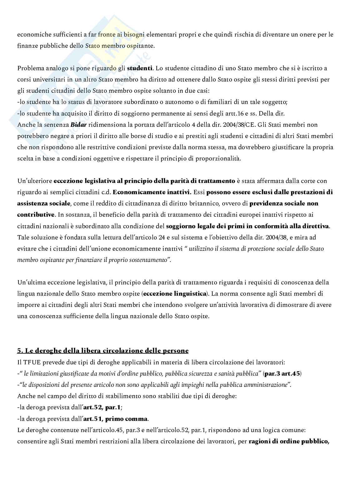 Paniere Diritto dell'Unione Europea, concorso RIPAM 3997 unità personale assistenti amministrativi, informatici, personale economico  Pag. 91