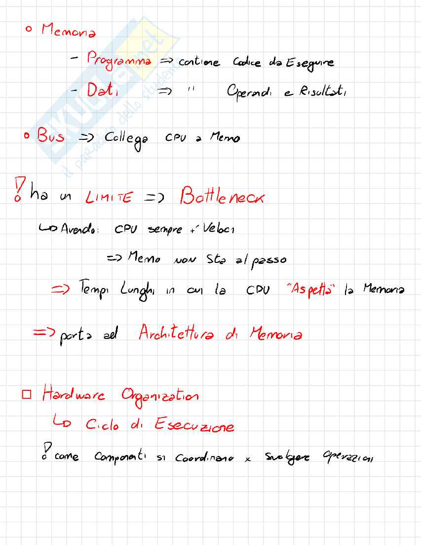 Appunti completi di Architettura degli elaboratori I – Integrazione Libro + Lezioni (A.A. 2024/25) Pag. 6