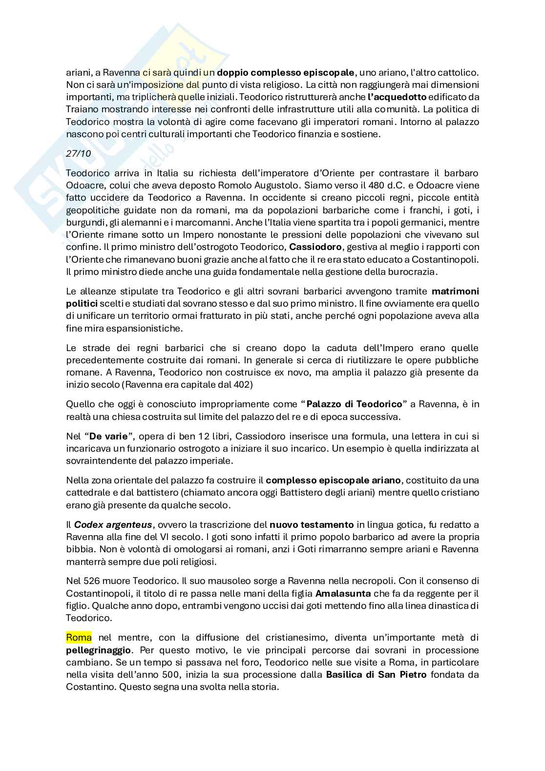 Appunti del corso Città italiane nella storia, A.A. 2025-2026 Pag. 11
