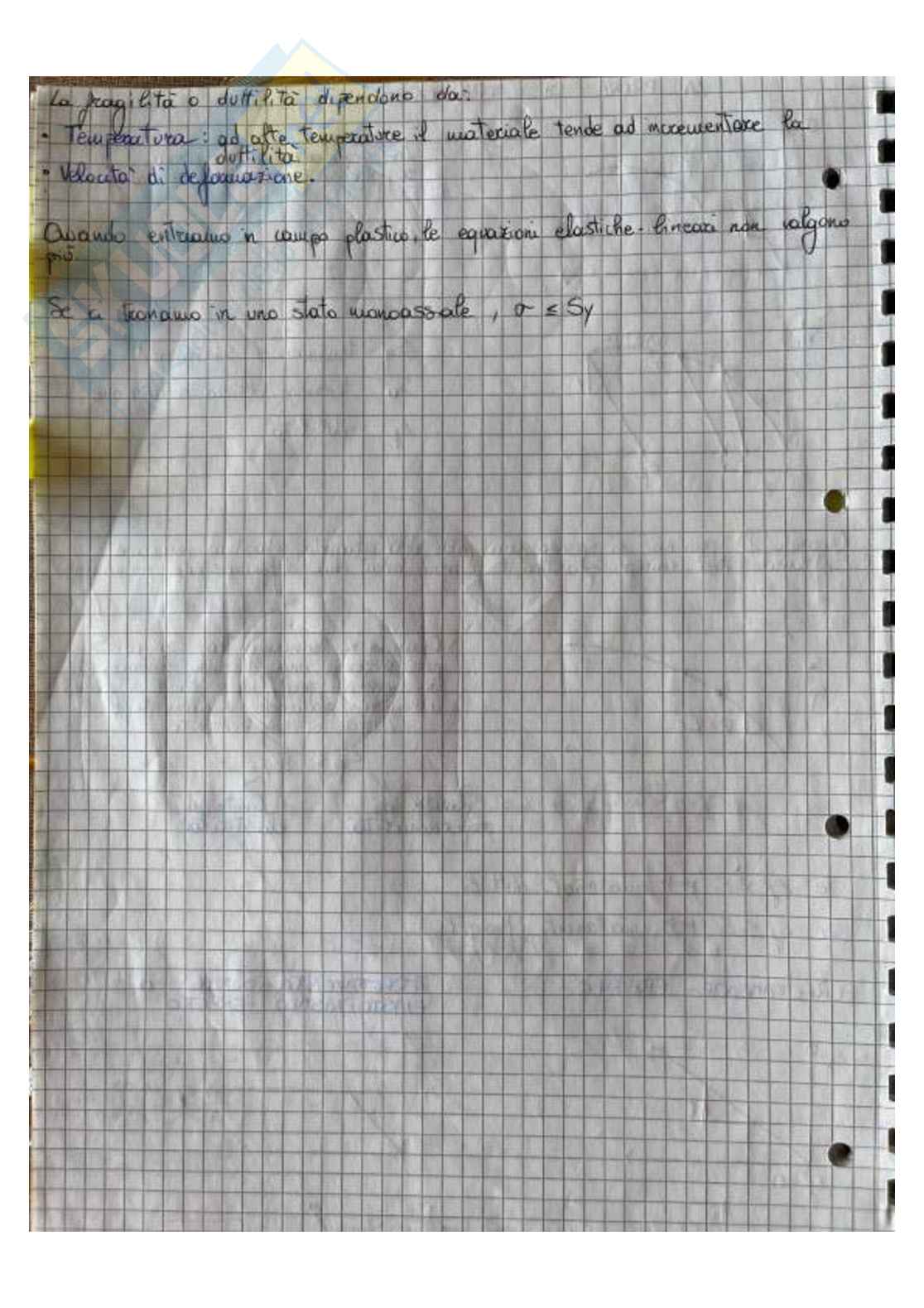 Appunti completi del corso di Comportamento meccanico dei materiali Pag. 56